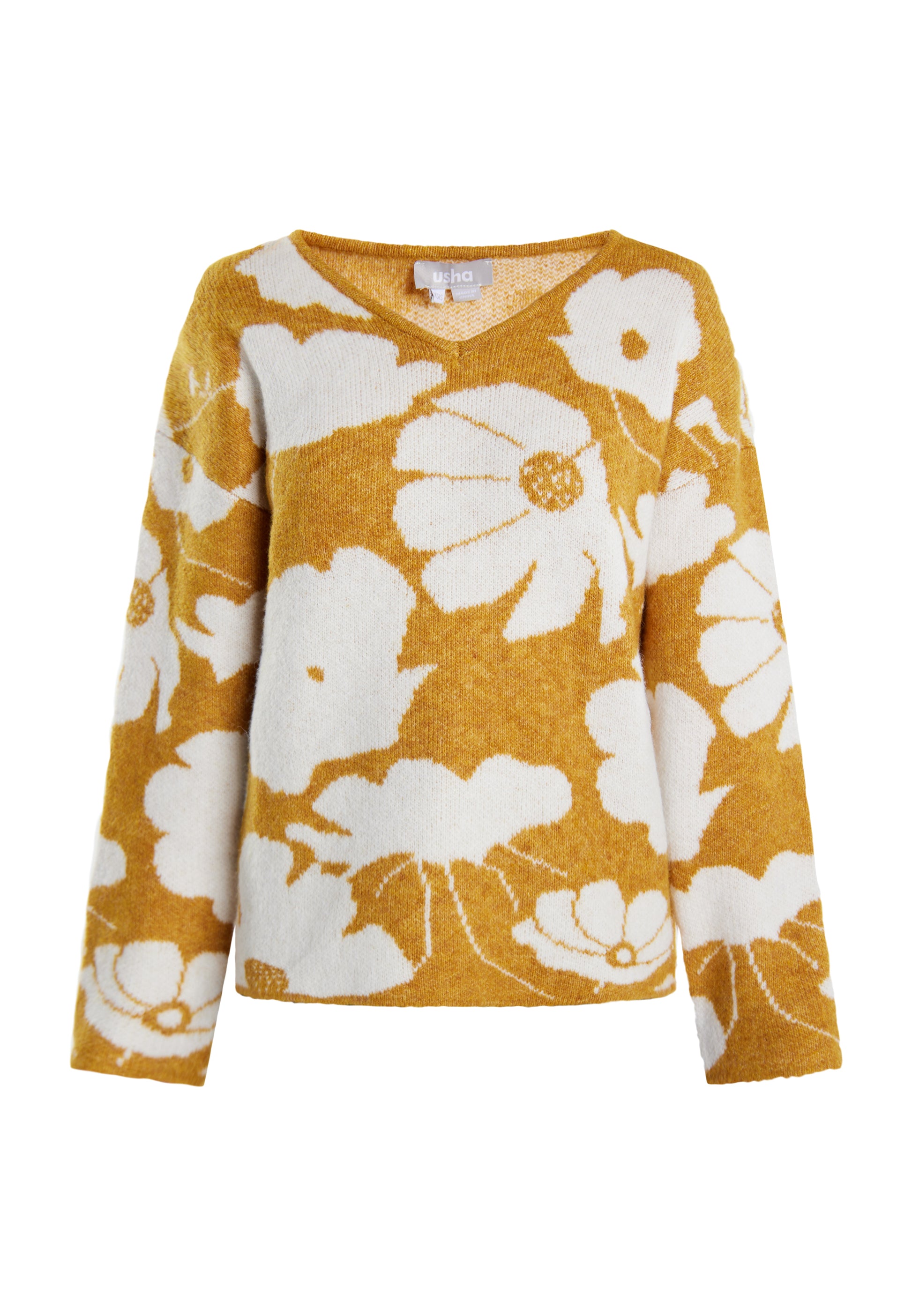 usha Women's Knitted Sweater