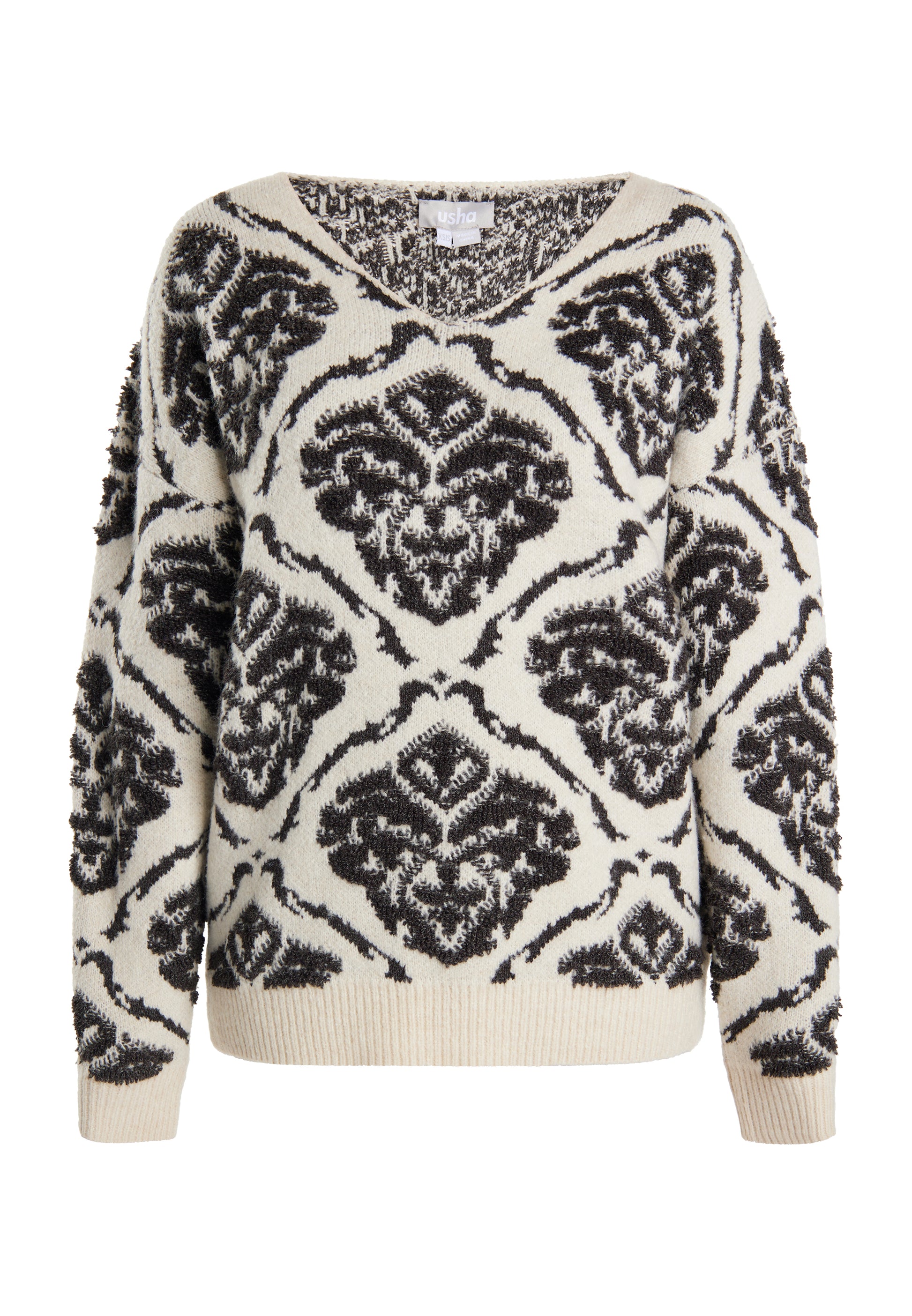 usha Women's Knitted Sweater
