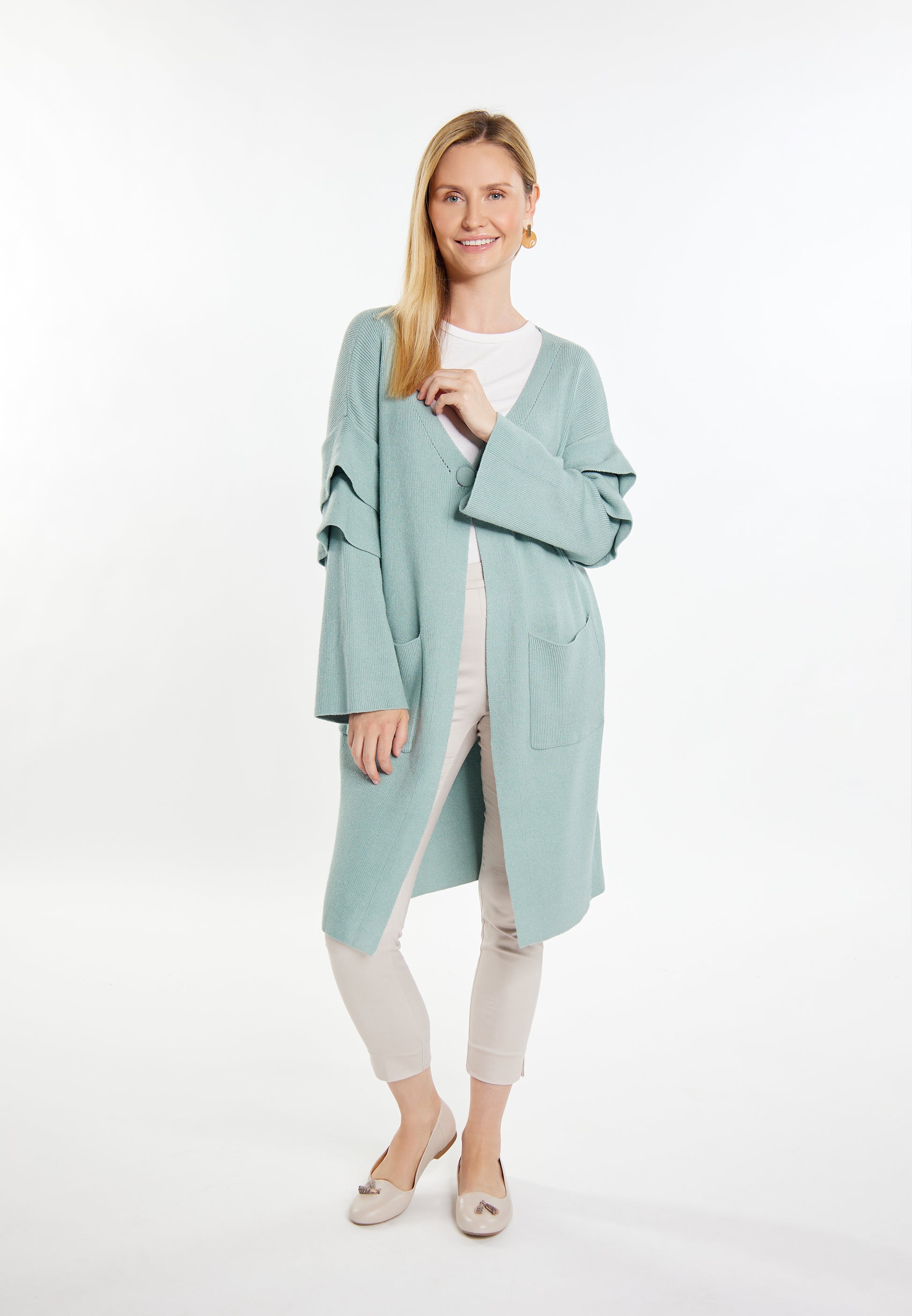 usha WHITE LABEL Women's Cardigan