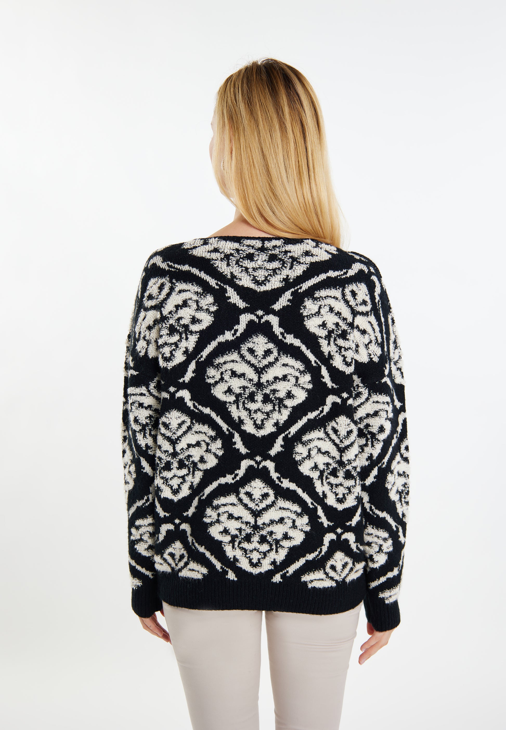 usha Women's Knitted Sweater