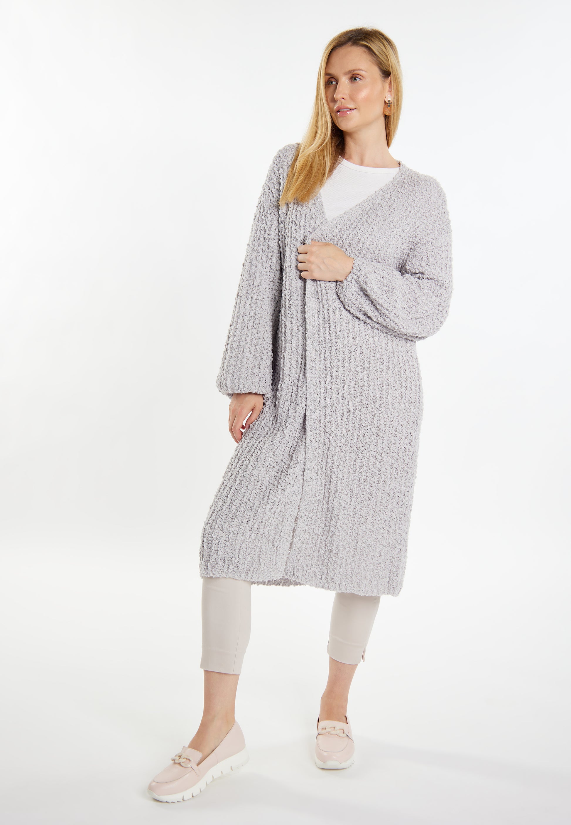 usha WHITE LABEL Women's Knit Cardigan