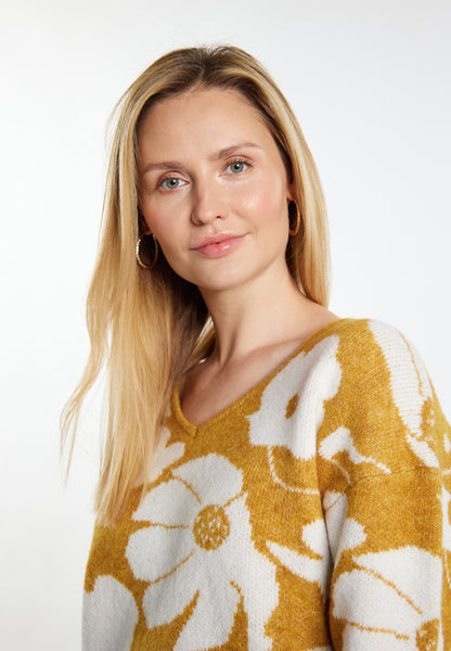 usha Women's Knitted Sweater