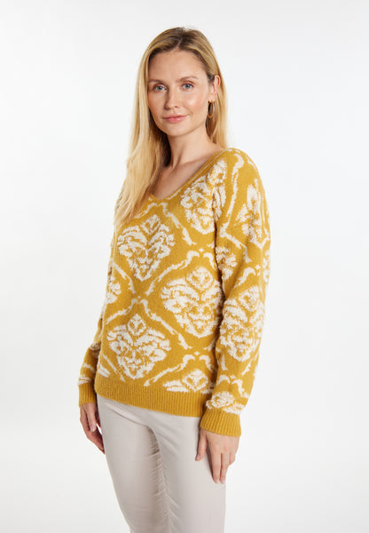 usha Women's Knitted Sweater