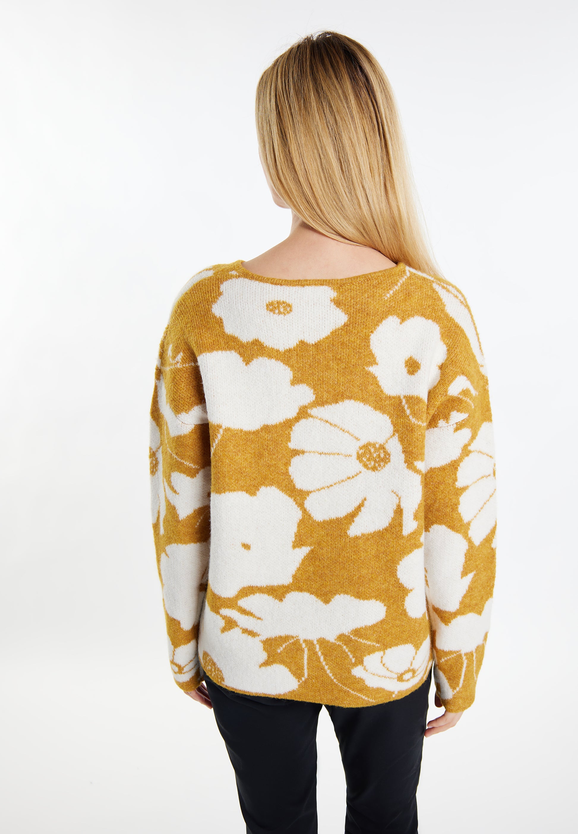 usha Women's Knitted Sweater