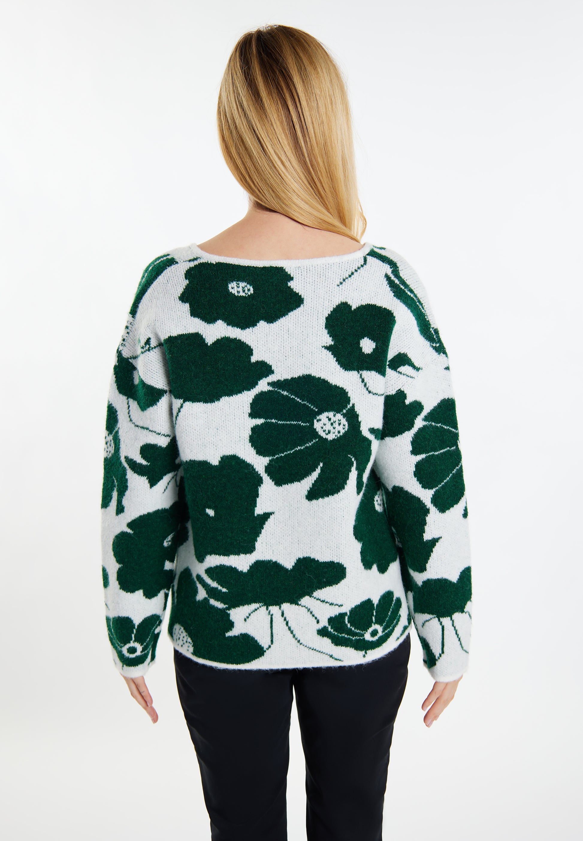 usha Women's Knitted Sweater