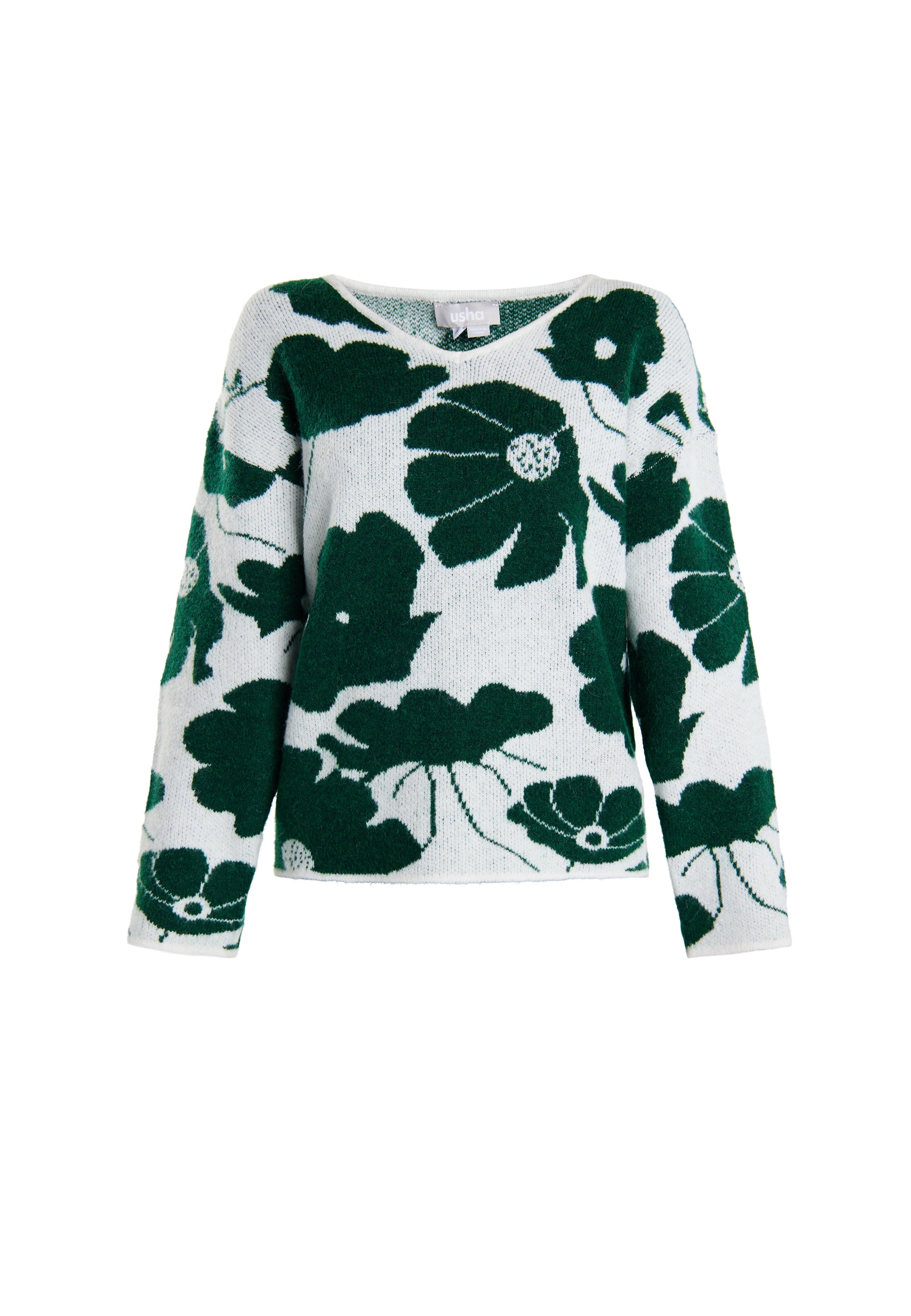 usha Women's Knitted Sweater