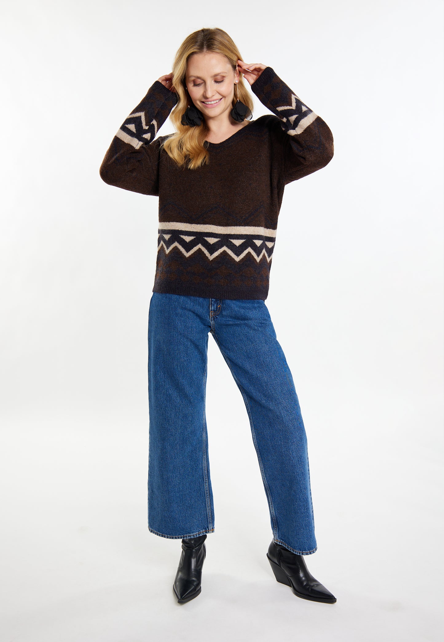 usha FESTIVAL Women's Sweater