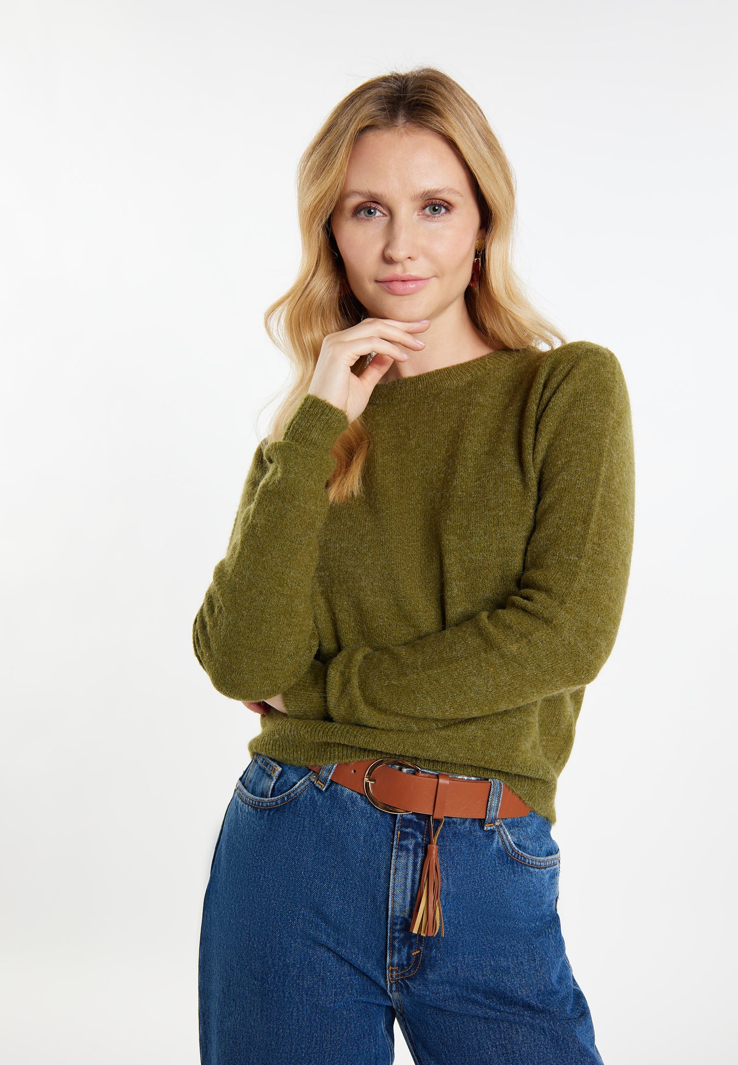 usha FESTIVAL Women's Knit Sweater