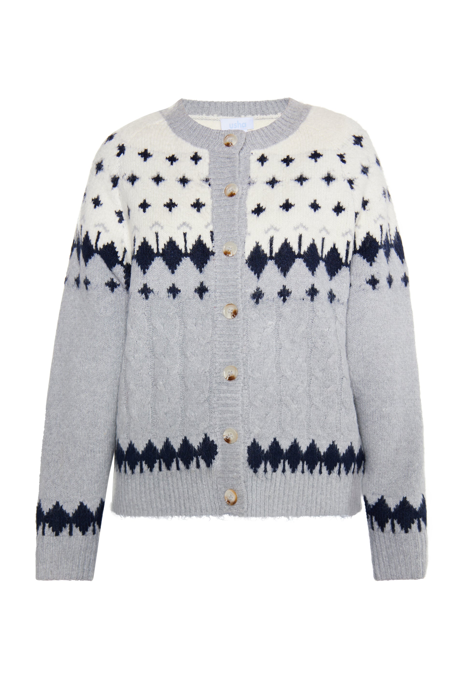 usha BLUE LABEL Women's Knit Cardigan