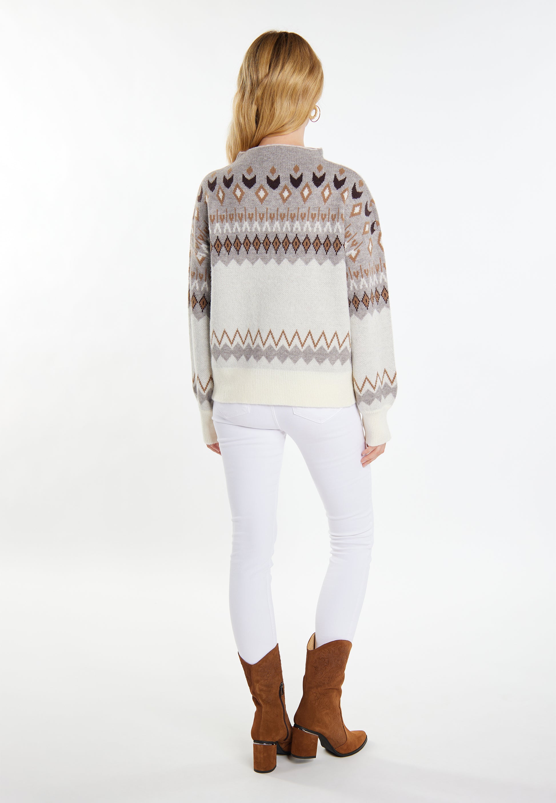 usha FESTIVAL Women's Knitted Sweater