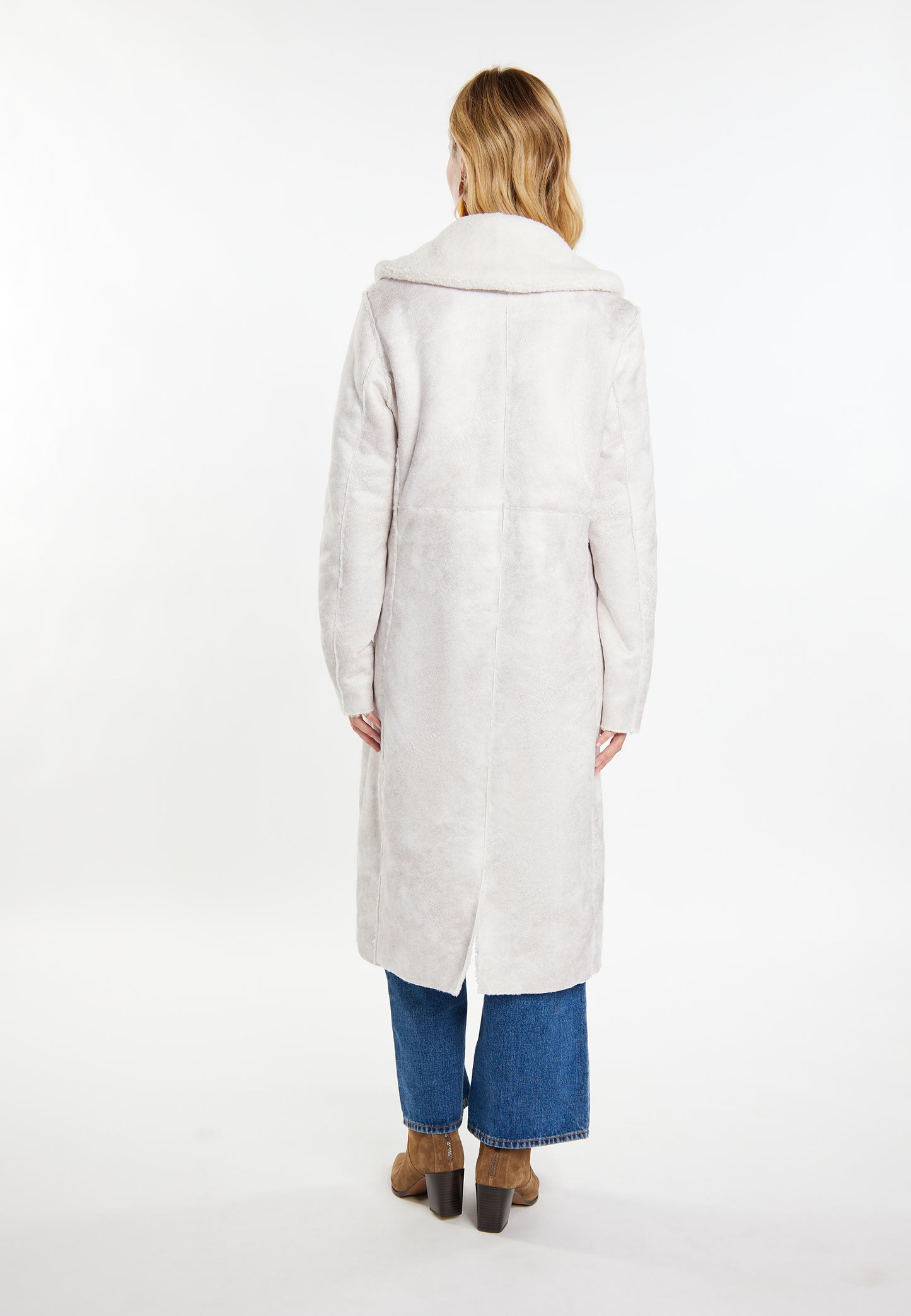 usha FESTIVAL Women's Fake Fur Coat
