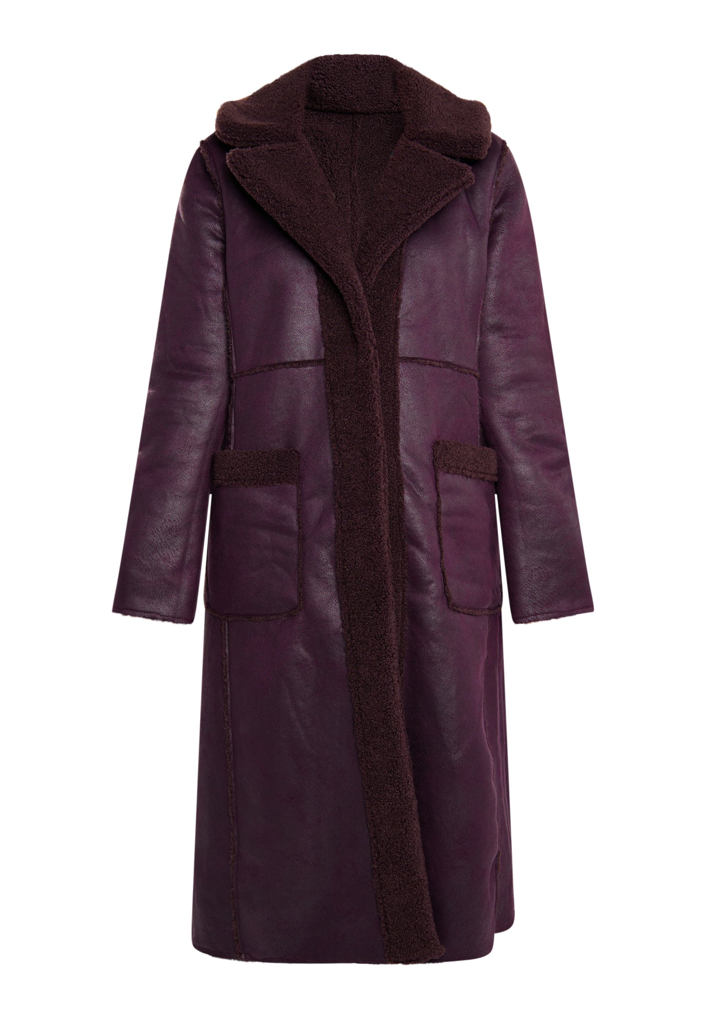usha FESTIVAL Women's Fake Fur Coat