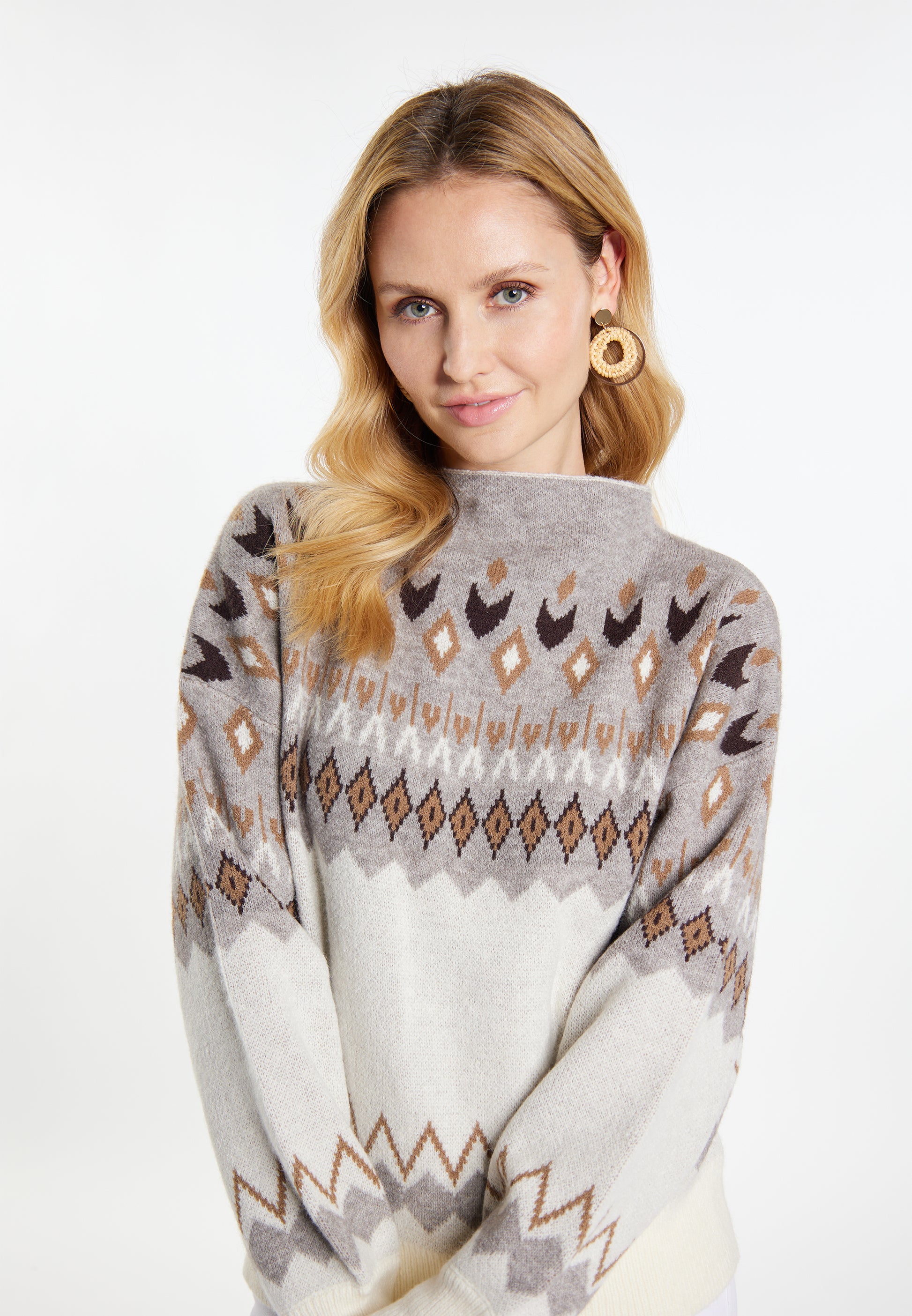 usha FESTIVAL Women's Knitted Sweater