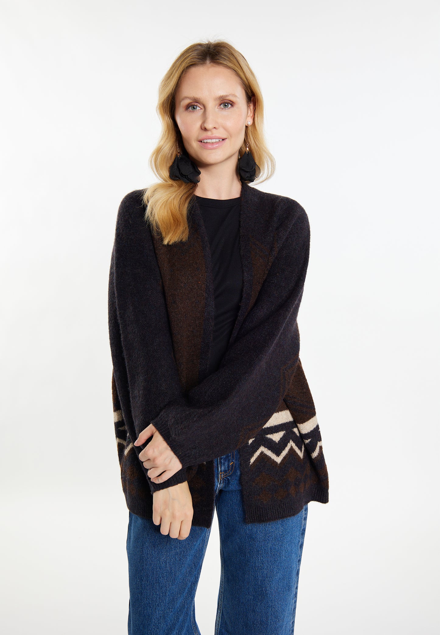 usha FESTIVAL Women's Knit Cardigan