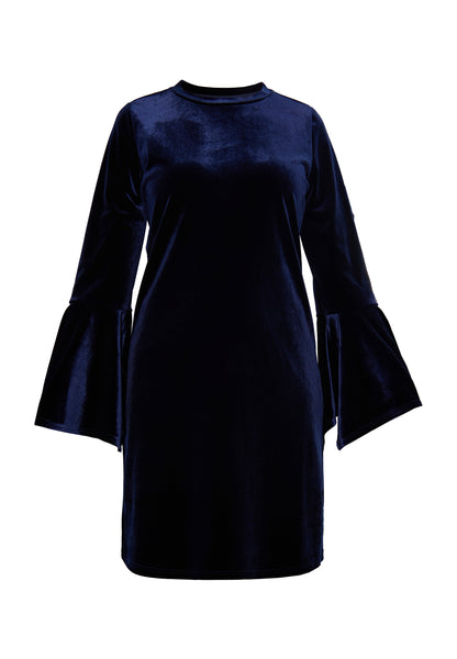 usha Women's Velvet Mini Dress