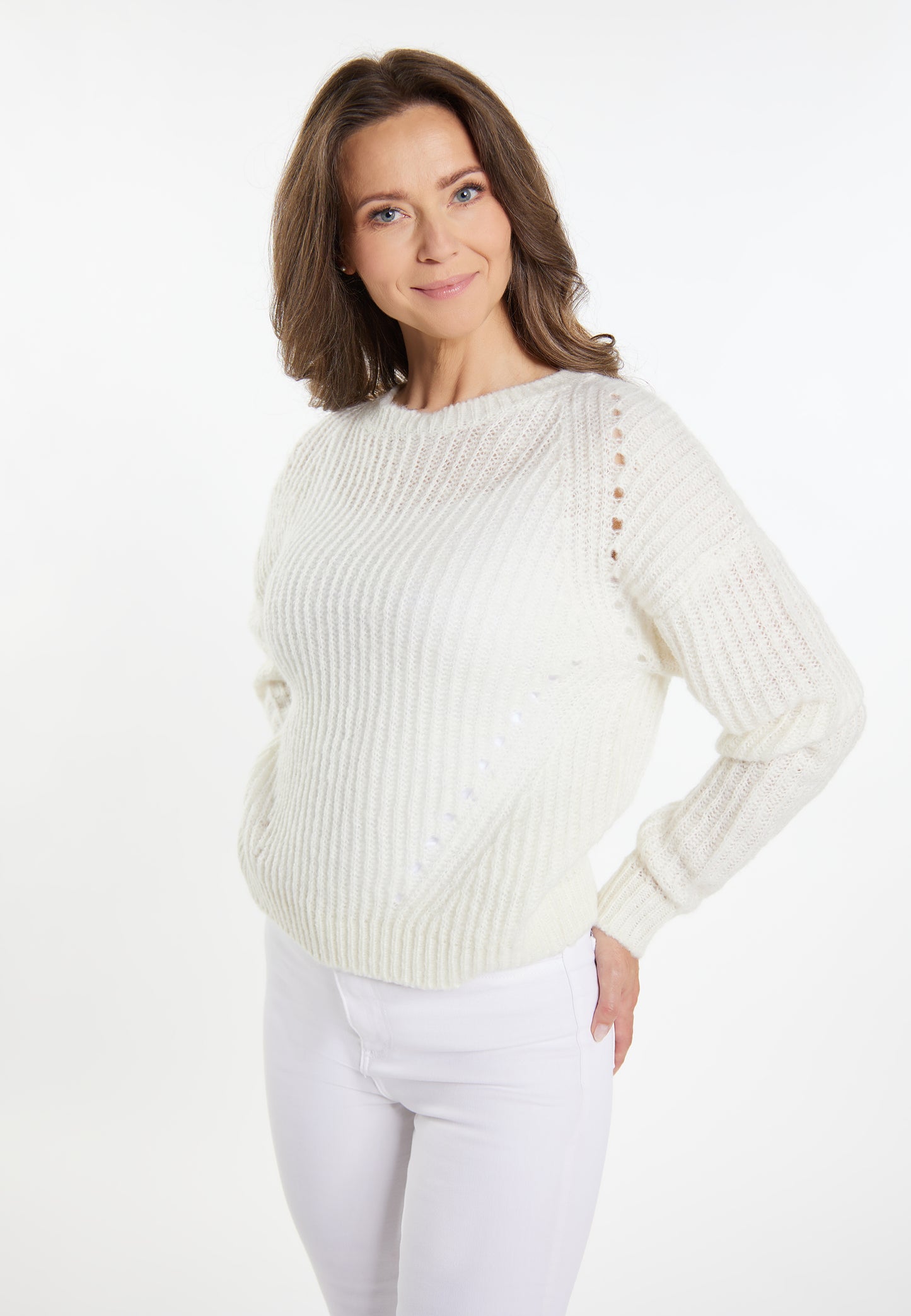 usha WHITE LABEL Kobiety's Sweter Dzianinowy