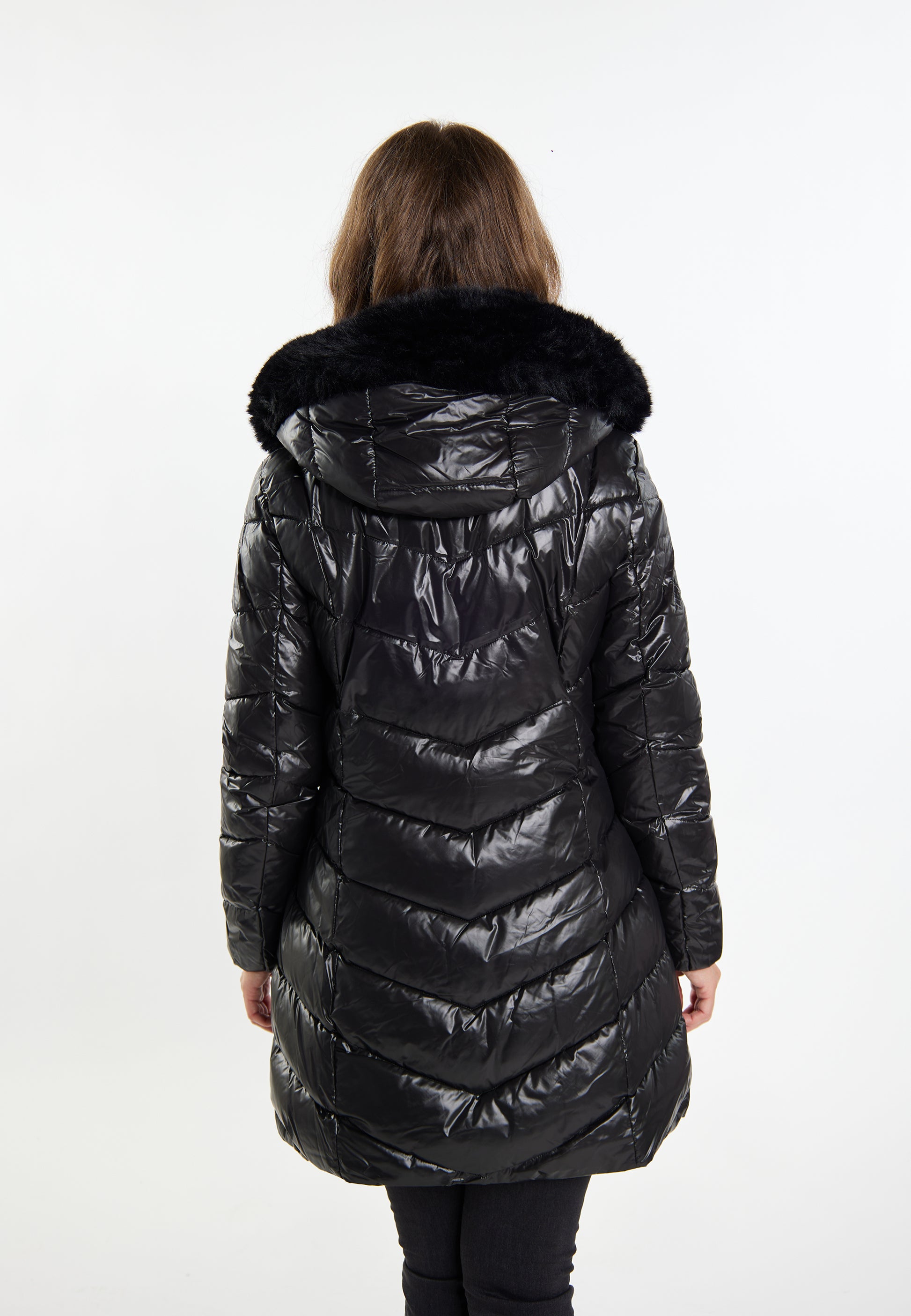 usha Women's Quilted Coat