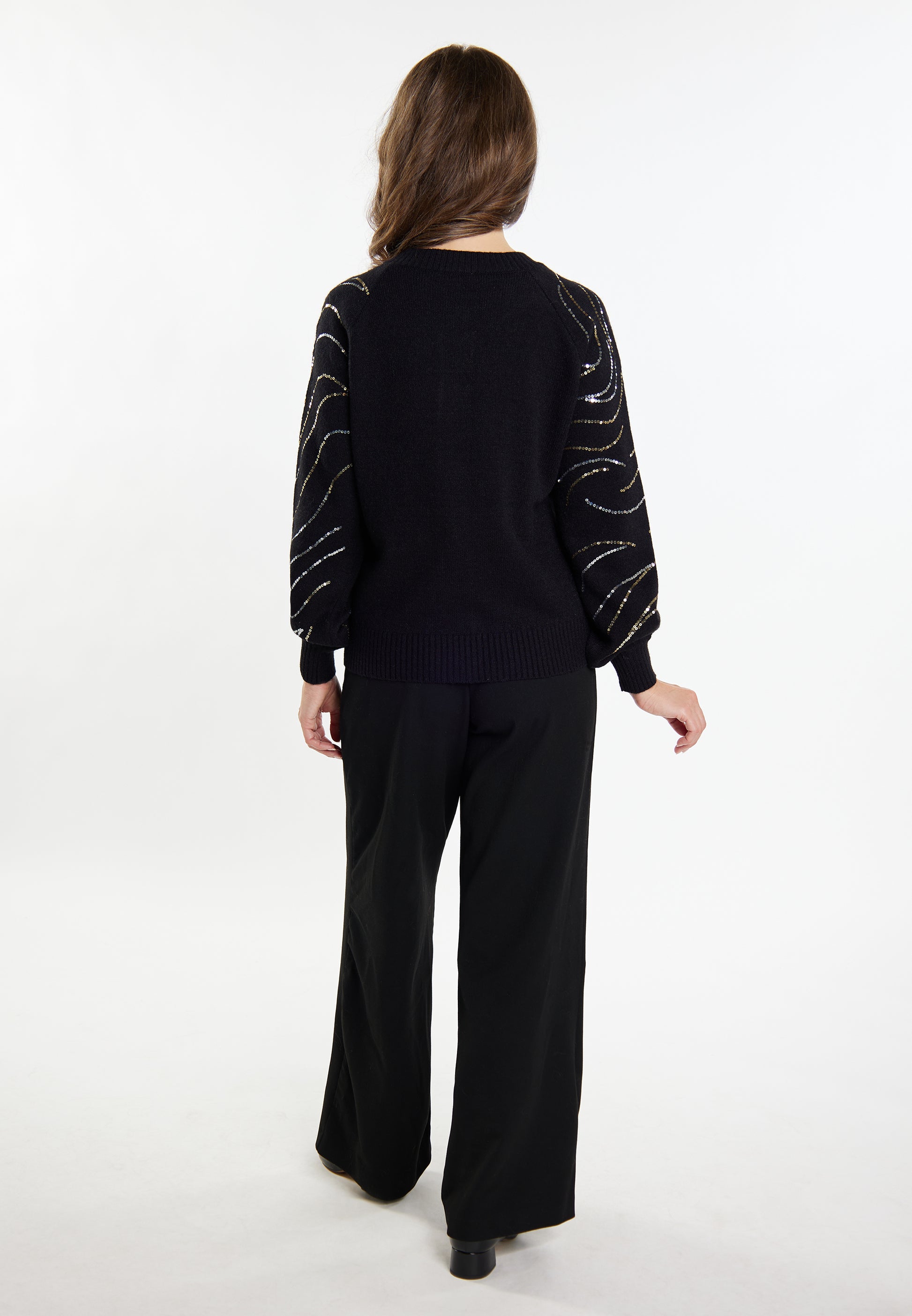 usha BLACK LABEL Women's Knit Cardigan