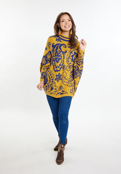usha FESTIVAL Women's Poncho Sweater