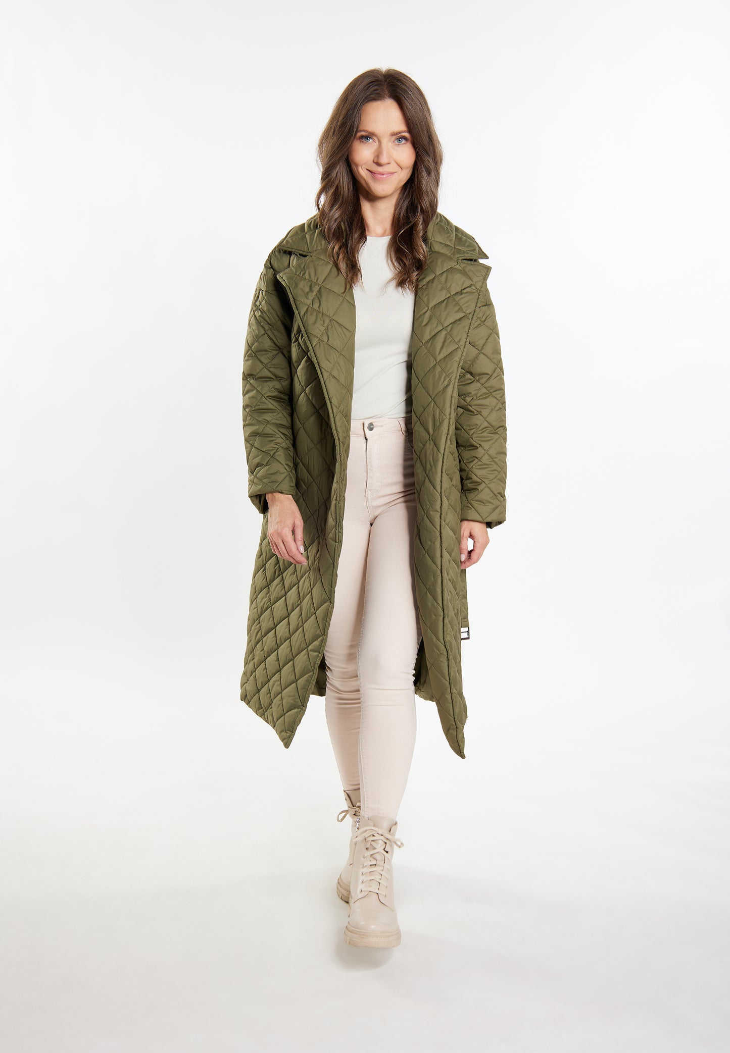 usha Women's Quilted Coat