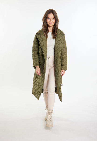 usha Women's Quilted Coat