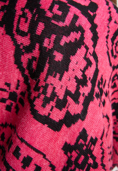 usha FESTIVAL Women's Poncho Sweater