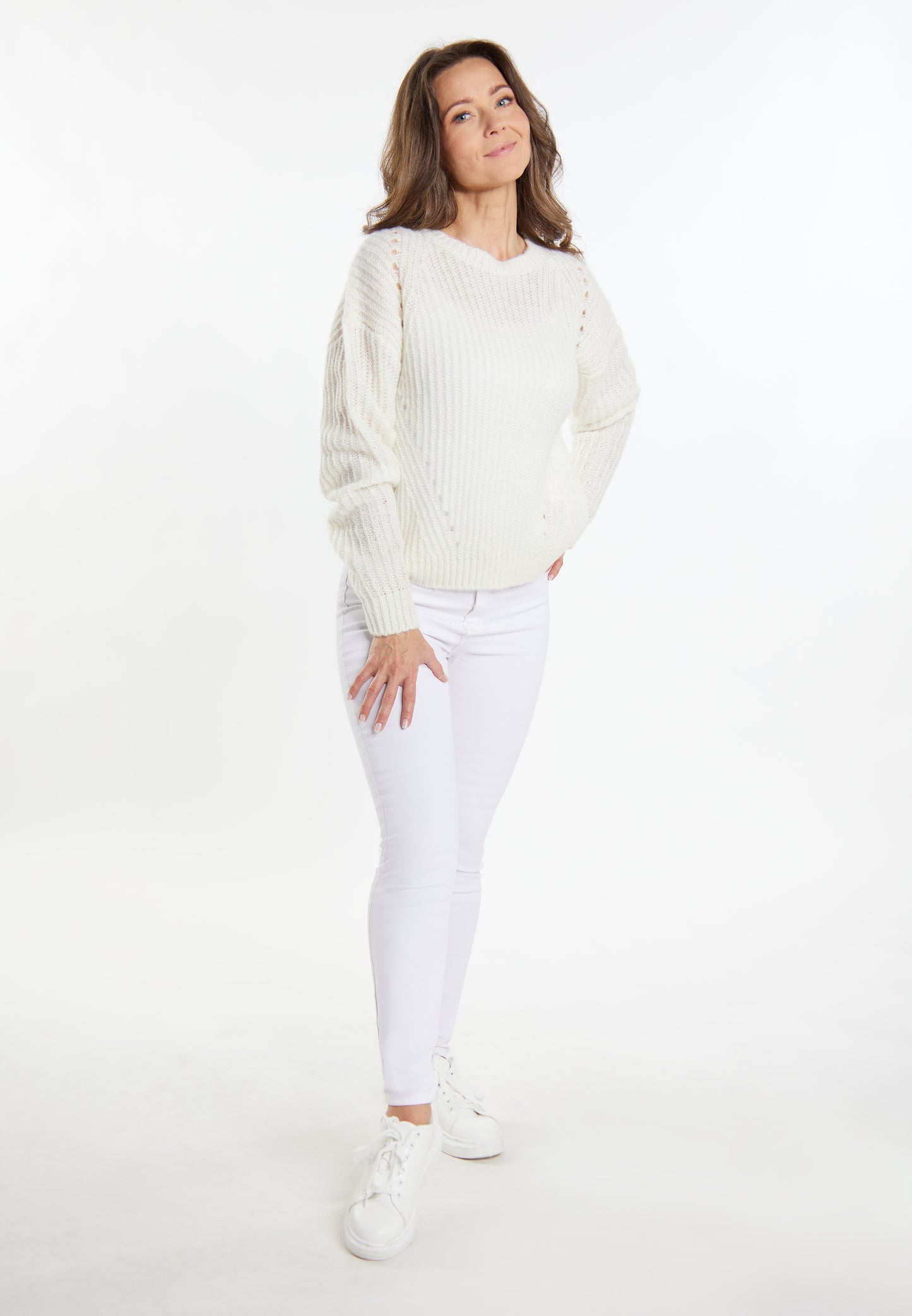 usha WHITE LABEL Kobiety's Sweter Dzianinowy