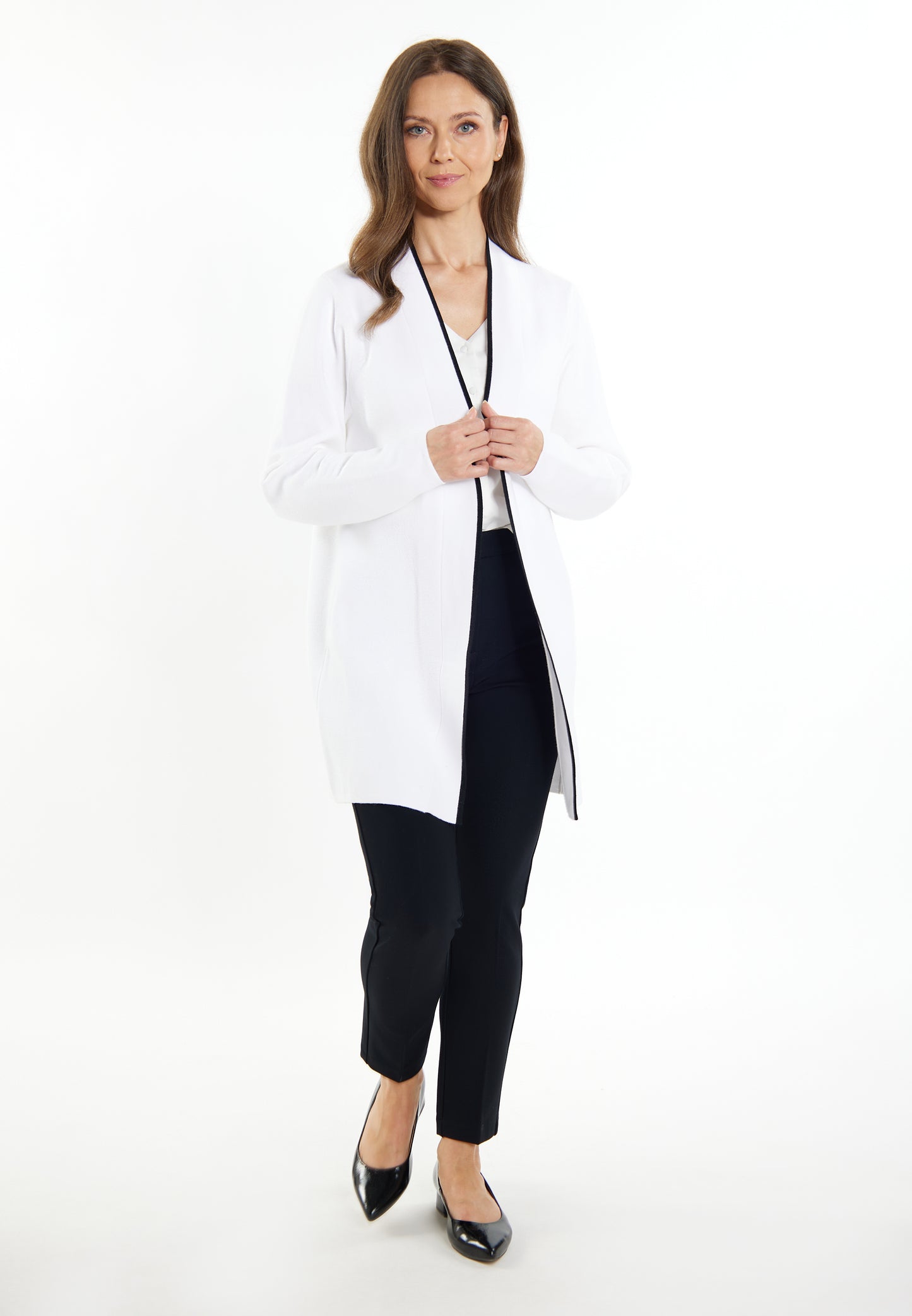usha BLACK LABEL Women's Knit Cardigan
