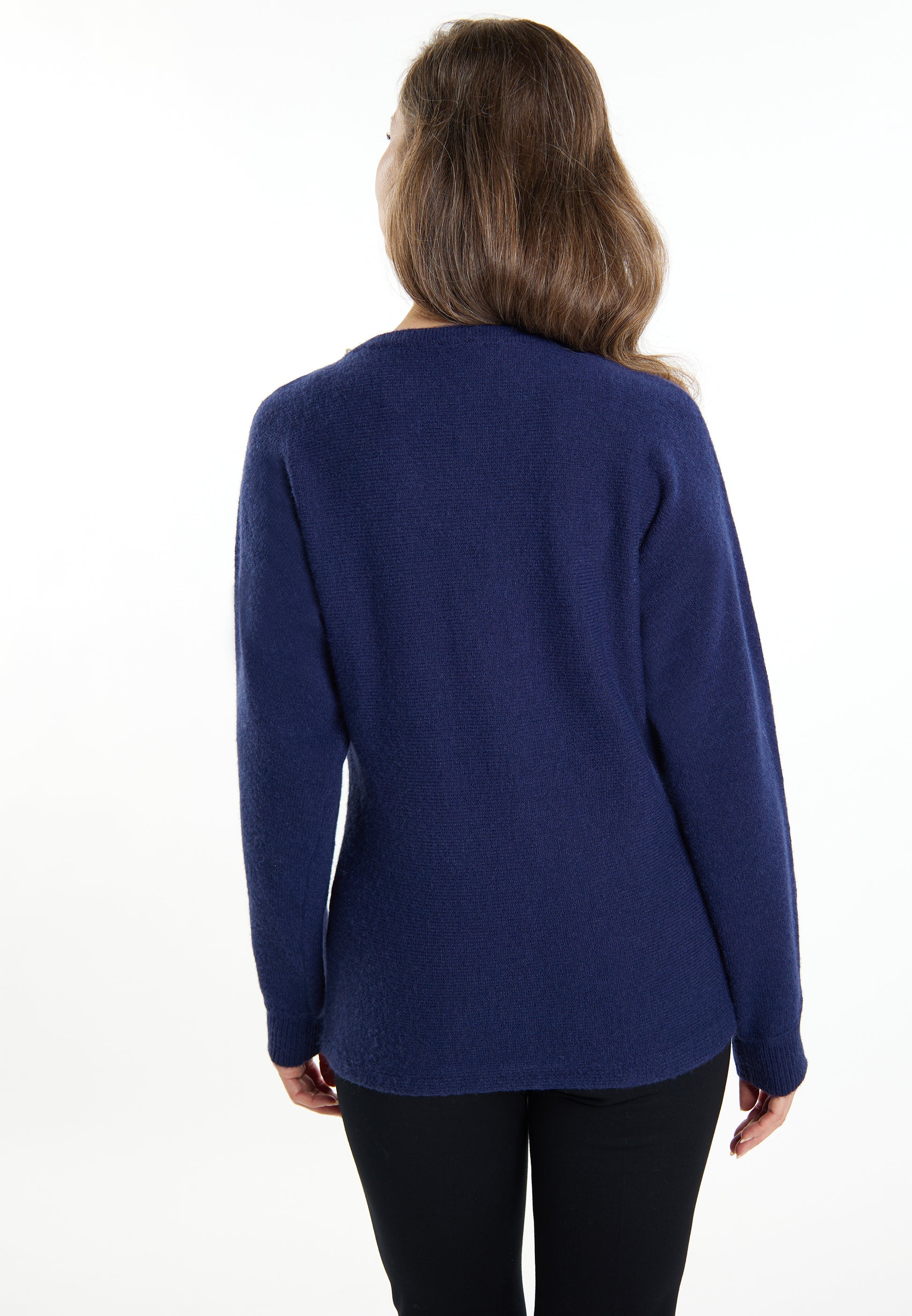 usha Women's Sweater With Pearl