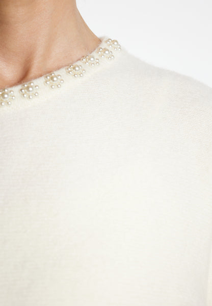 usha Women's Sweater With Pearl