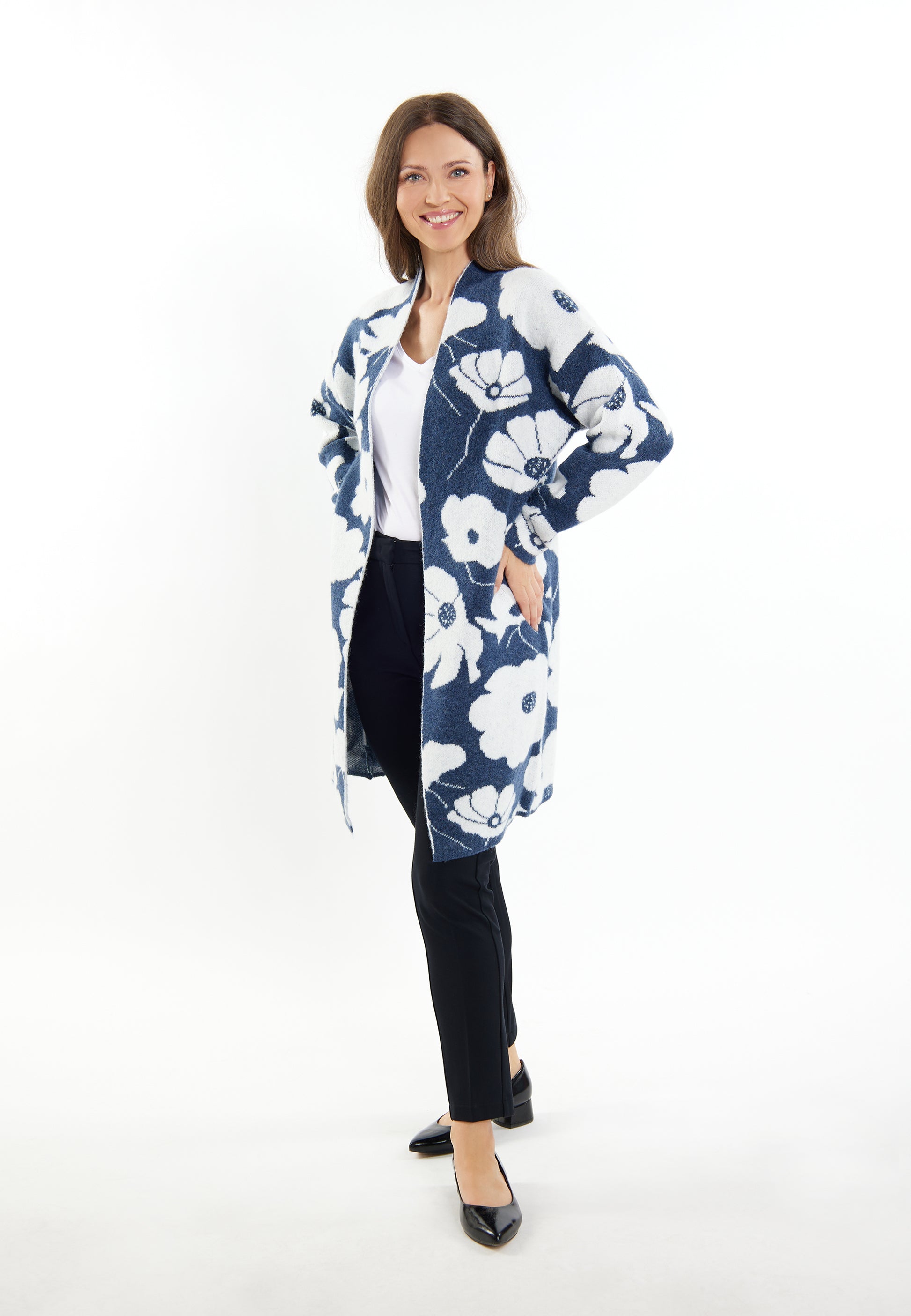 usha Damen Strickjacke