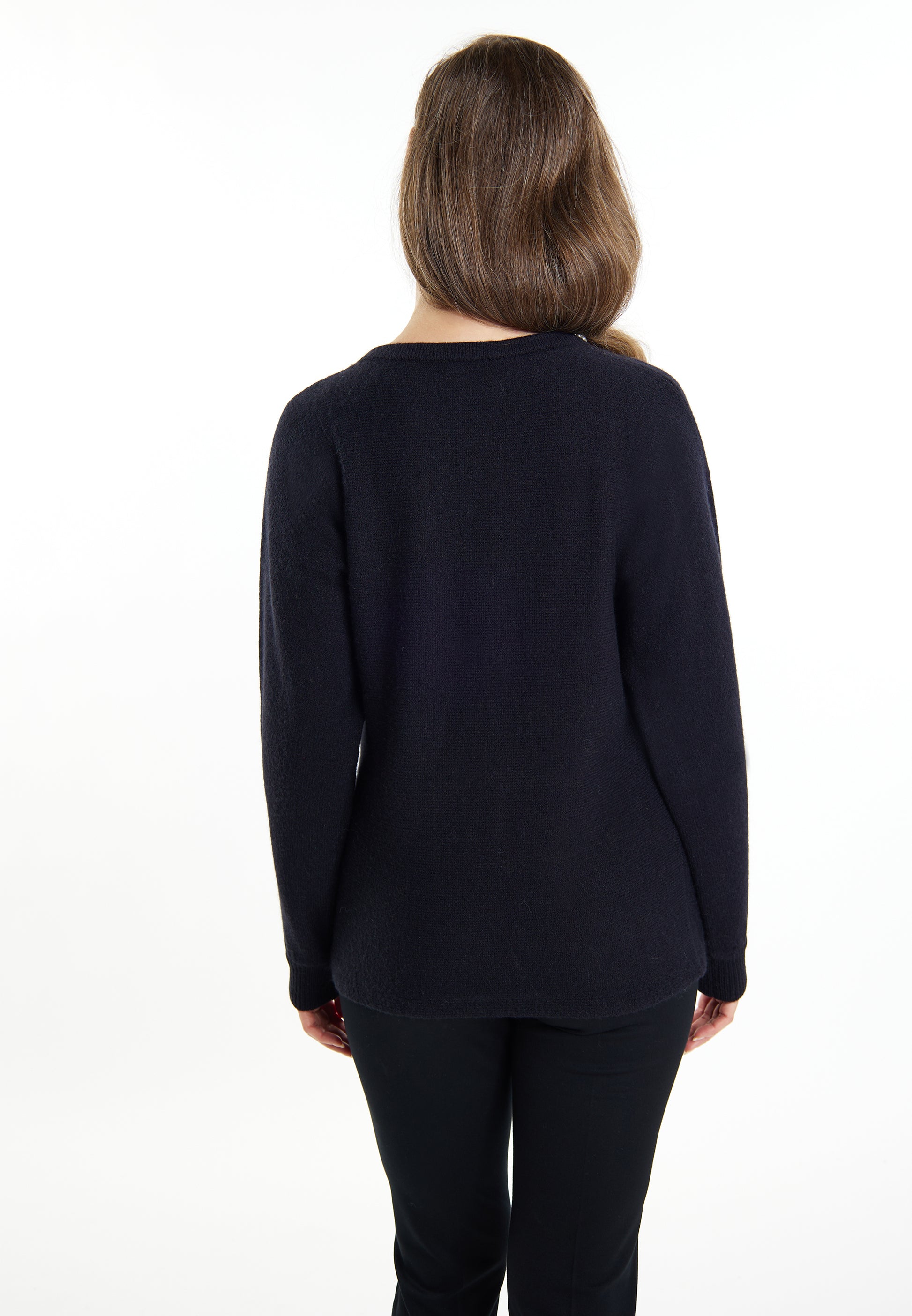 usha Women's Sweater With Pearl