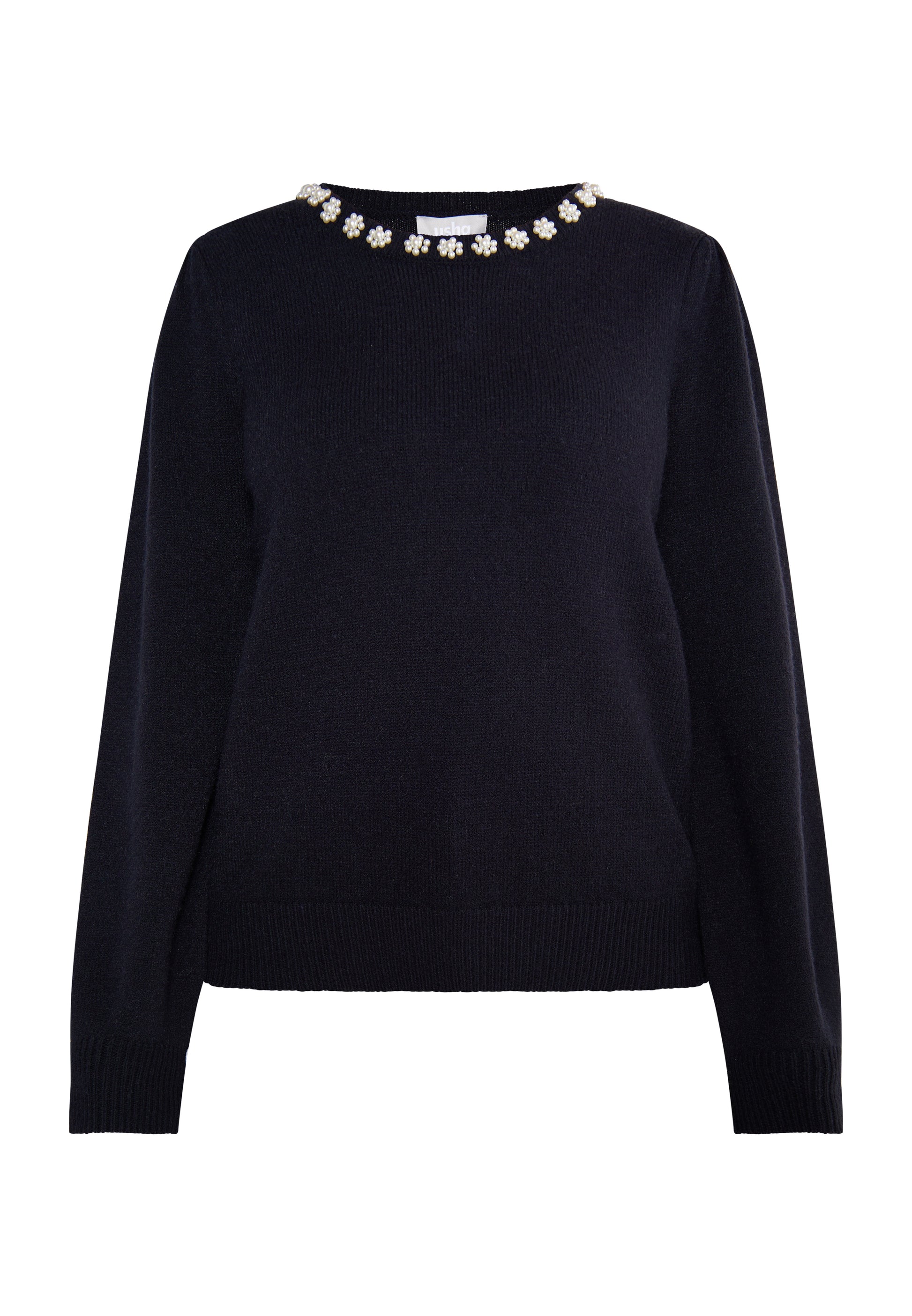 usha Women's Sweater With Pearl