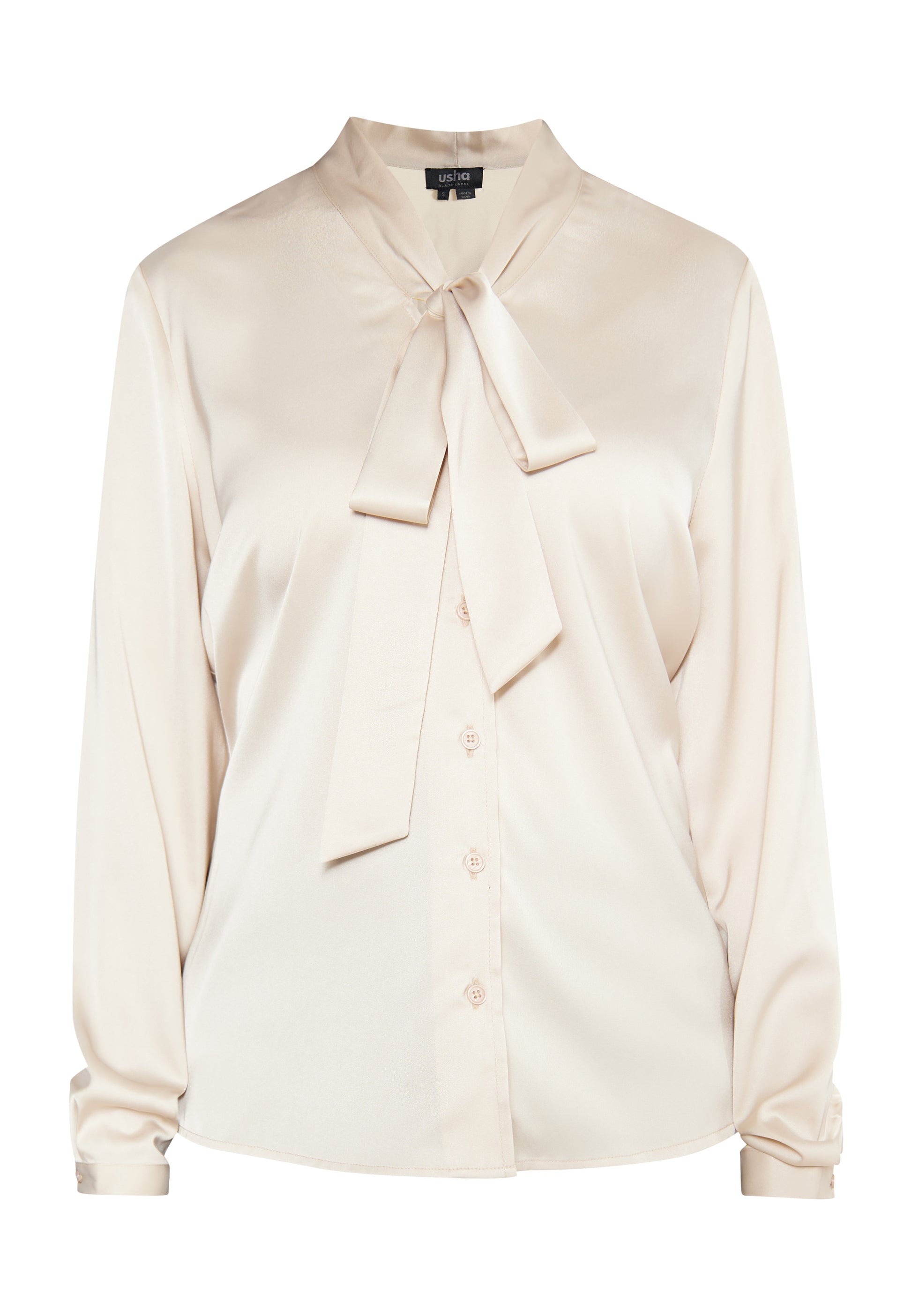 usha BLACK LABEL Women's Long Sleeve Blouse