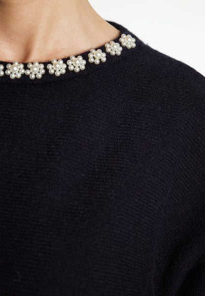 usha Women's Sweater With Pearl