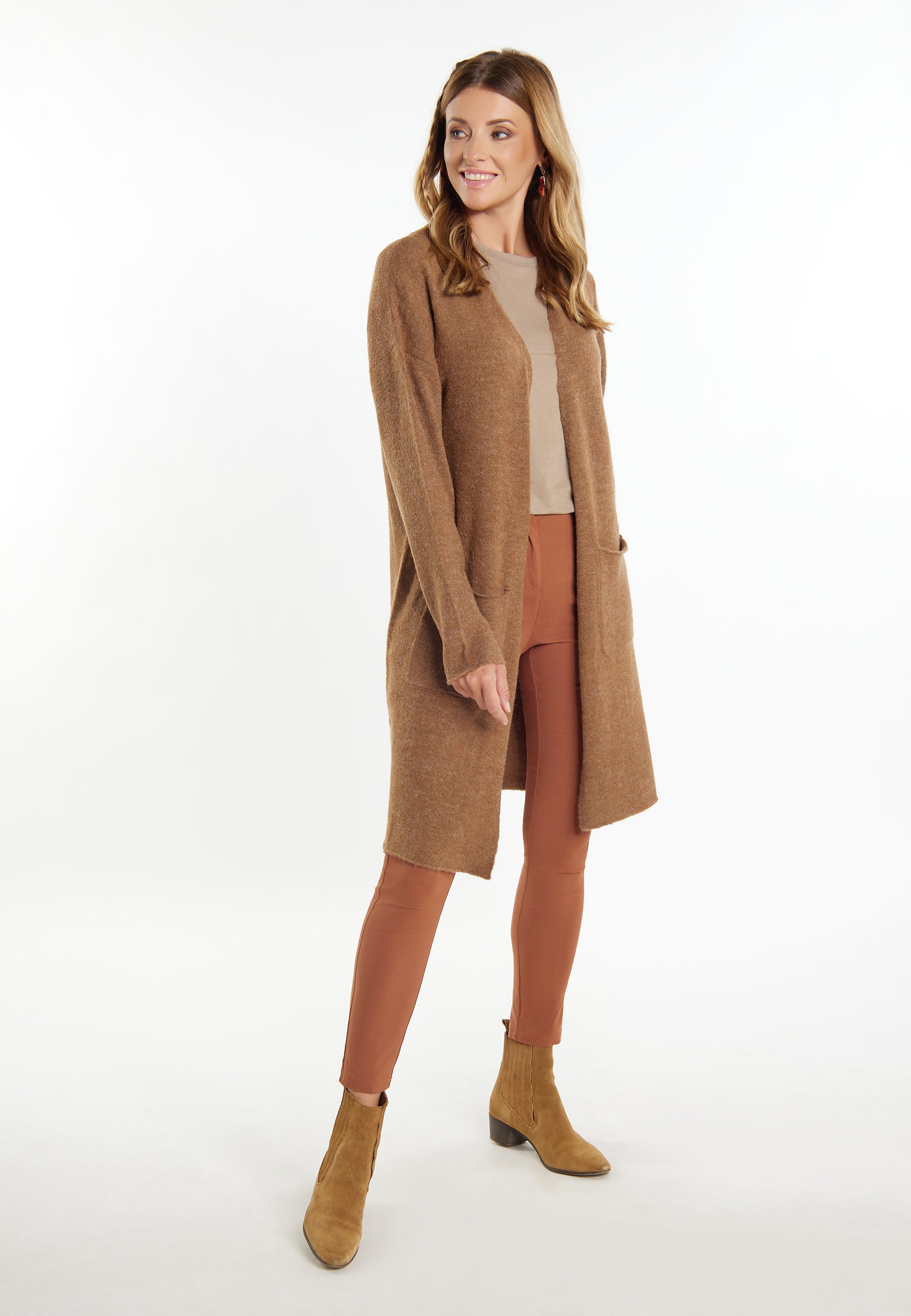 usha FESTIVAL Women's Long Cardigan