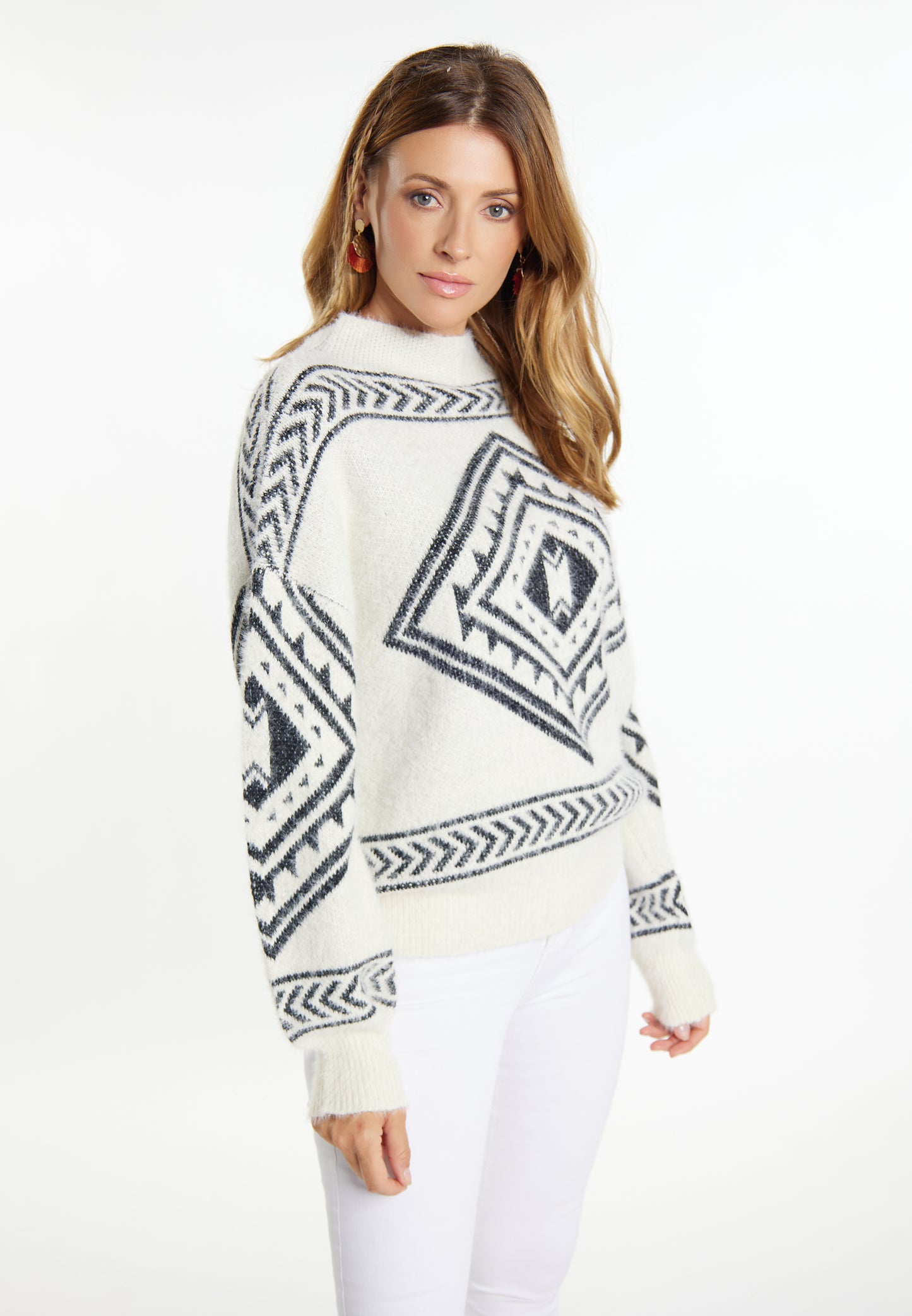 usha FESTIVAL Women's Knit Sweater
