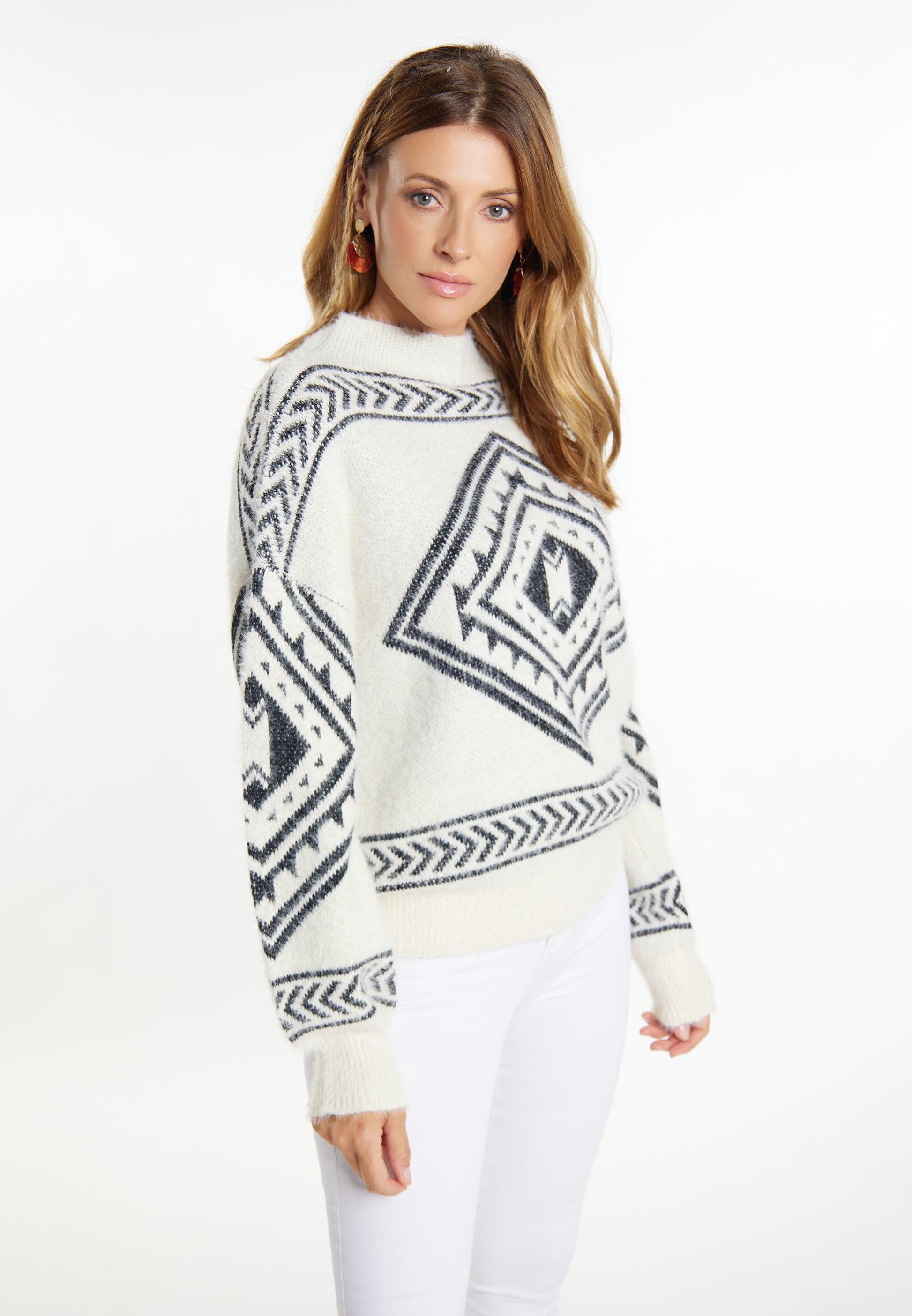 usha FESTIVAL Women's Knit Sweater