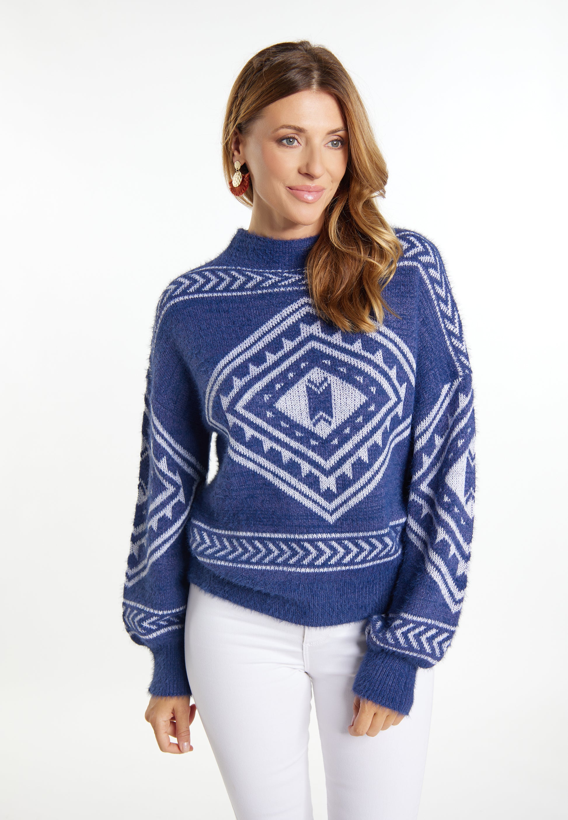 usha FESTIVAL Women's Knit Sweater