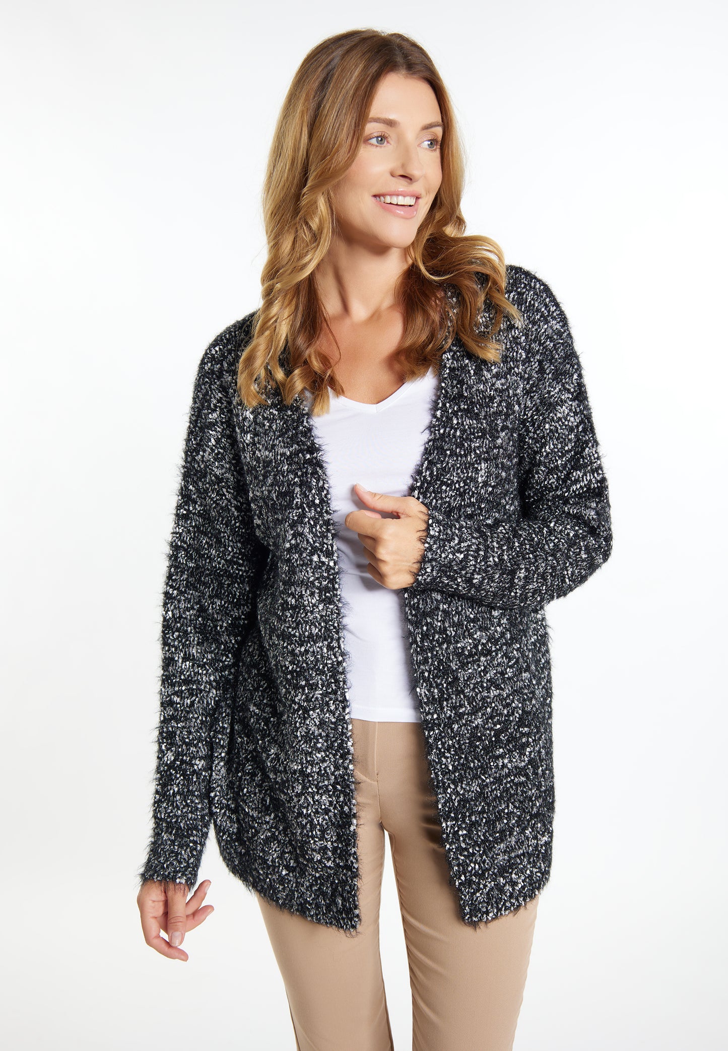 usha Women's Knit Cardigan