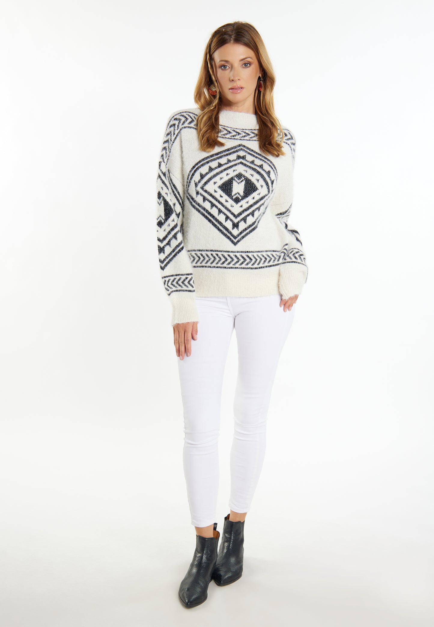 usha FESTIVAL Women's Knit Sweater