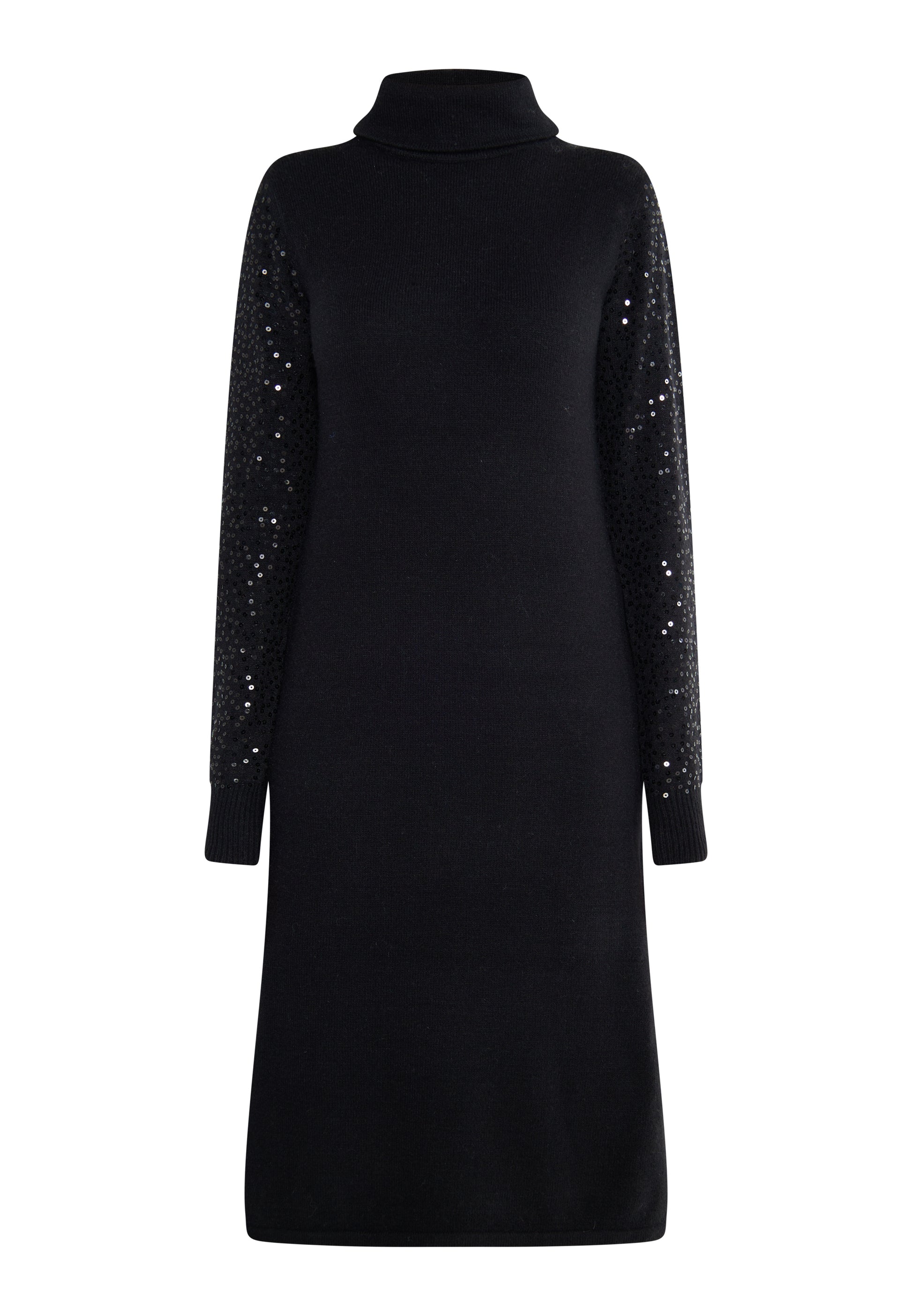usha BLACK LABEL Women's Knitted Dress With Sequins