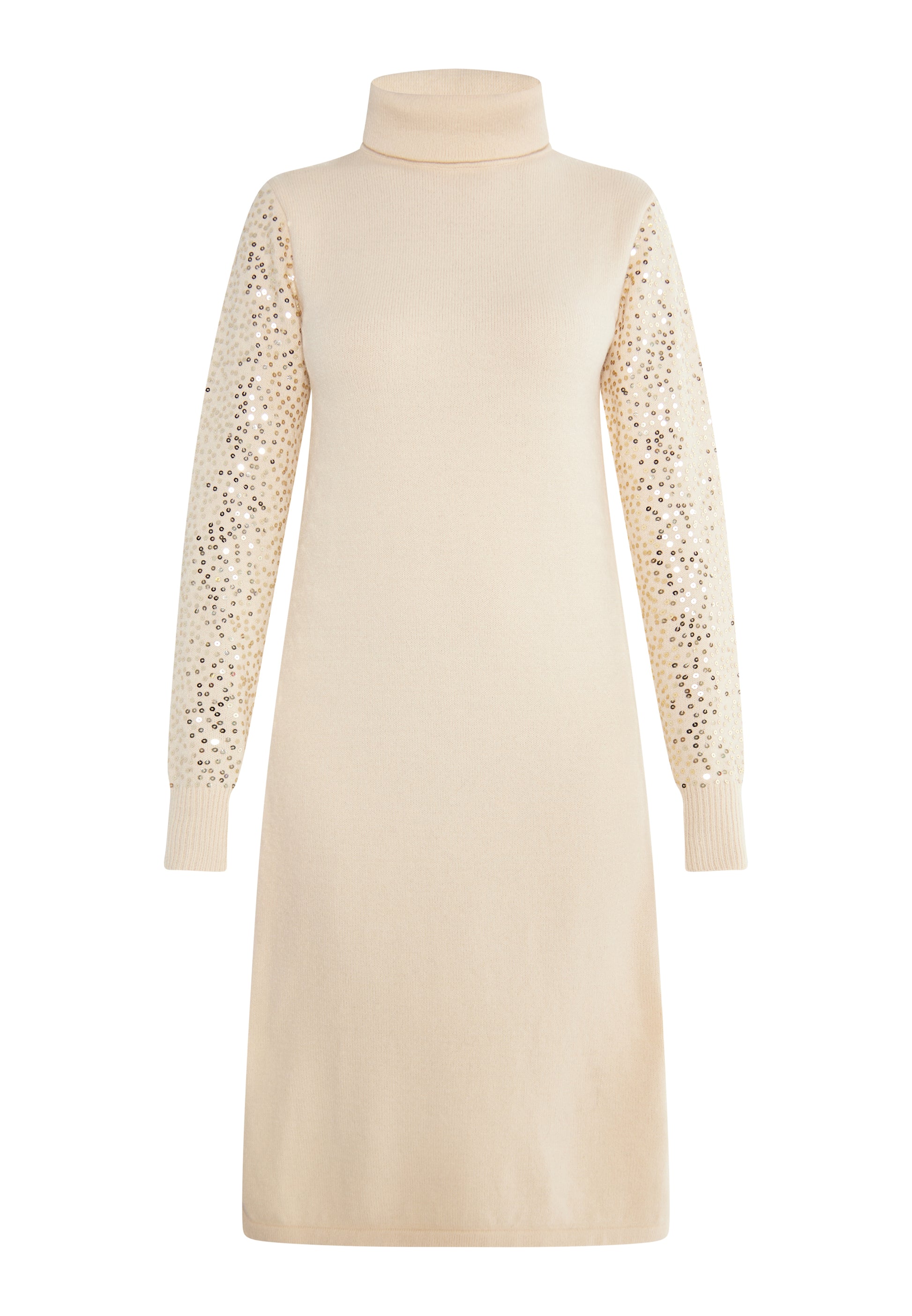 usha BLACK LABEL Women's Knitted Dress With Sequins