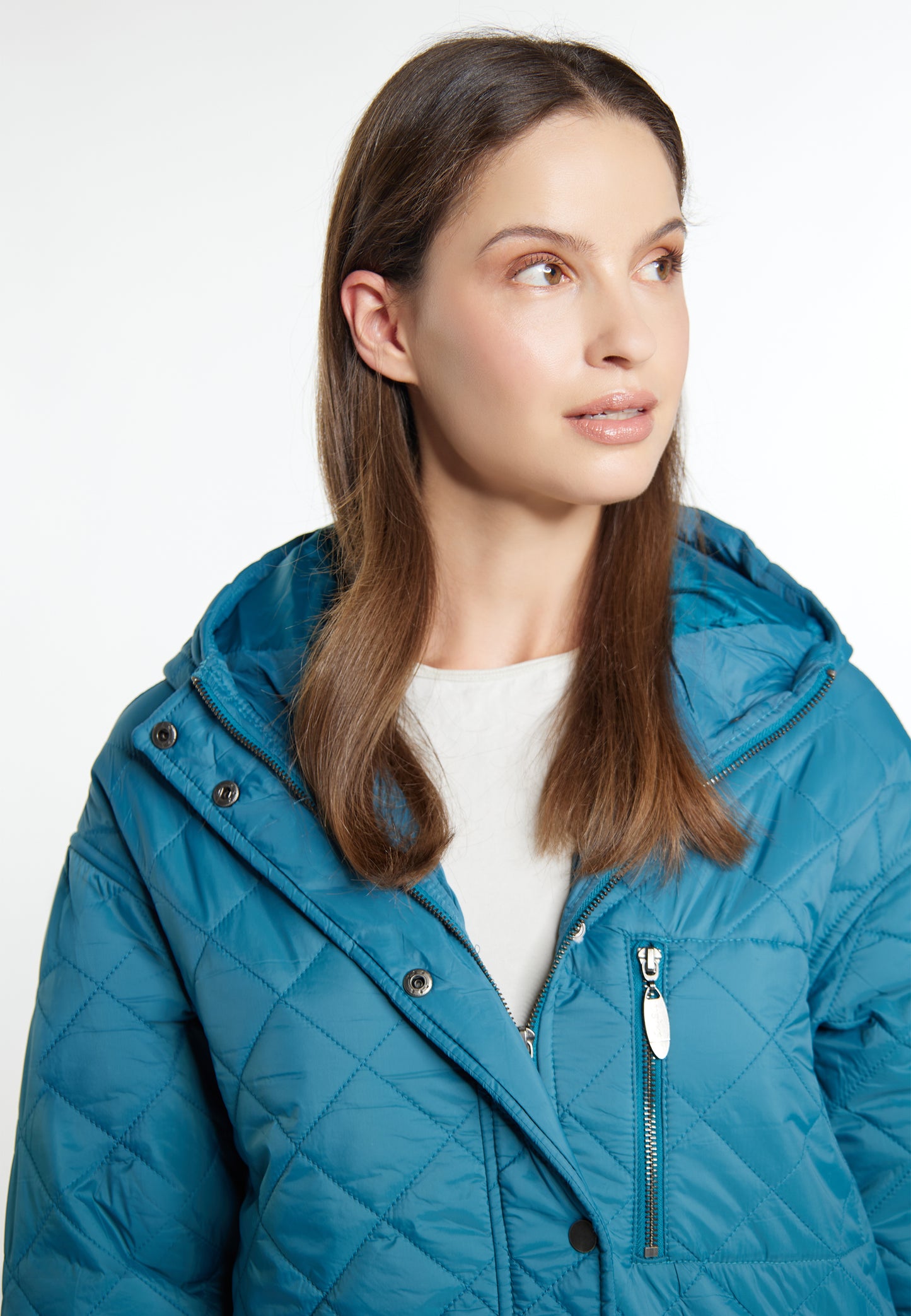 usha Women's Ght Quilted Coat