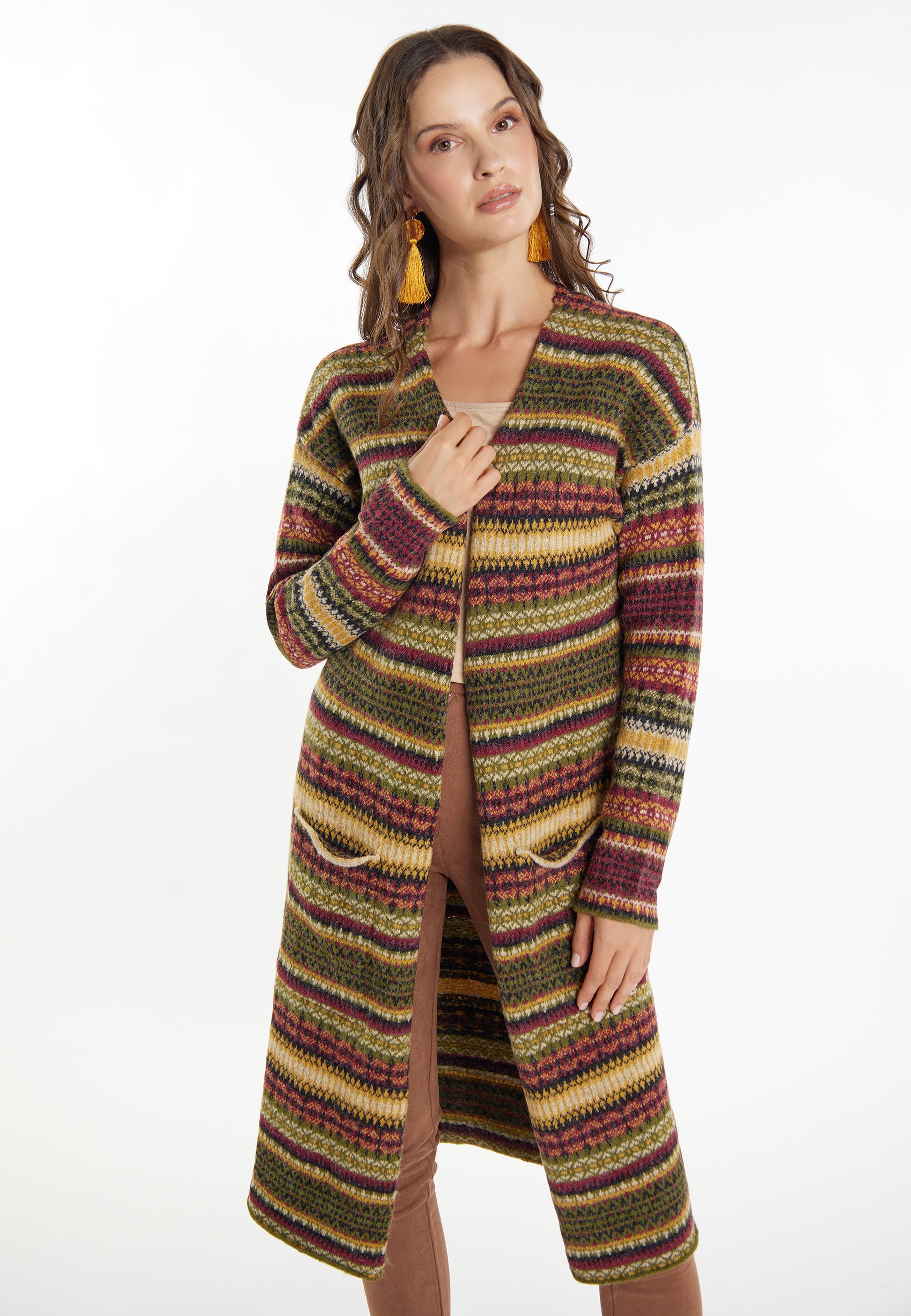 usha FESTIVAL Women's Knit Cardigan