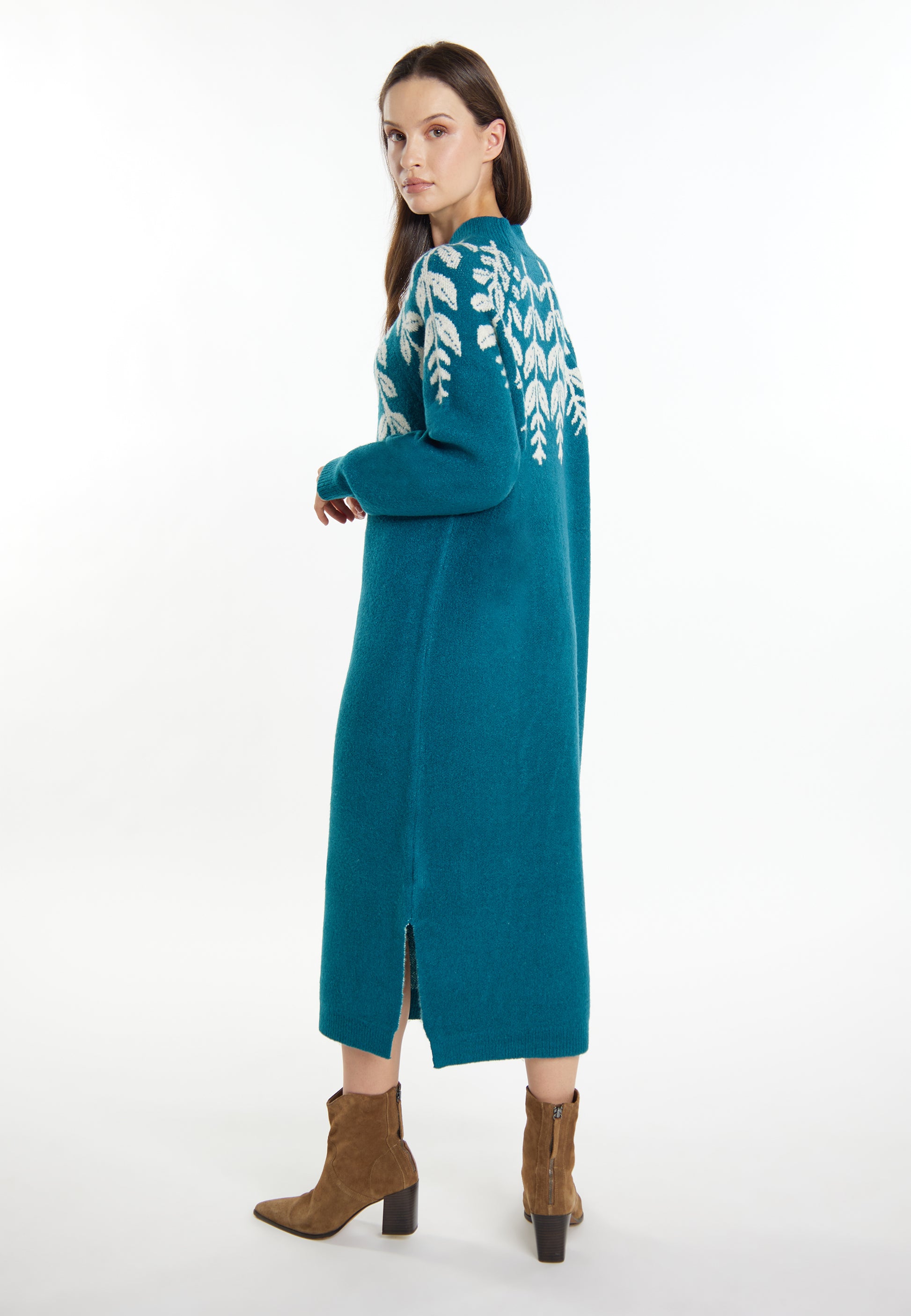 usha Women's Maxi Knit Dress
