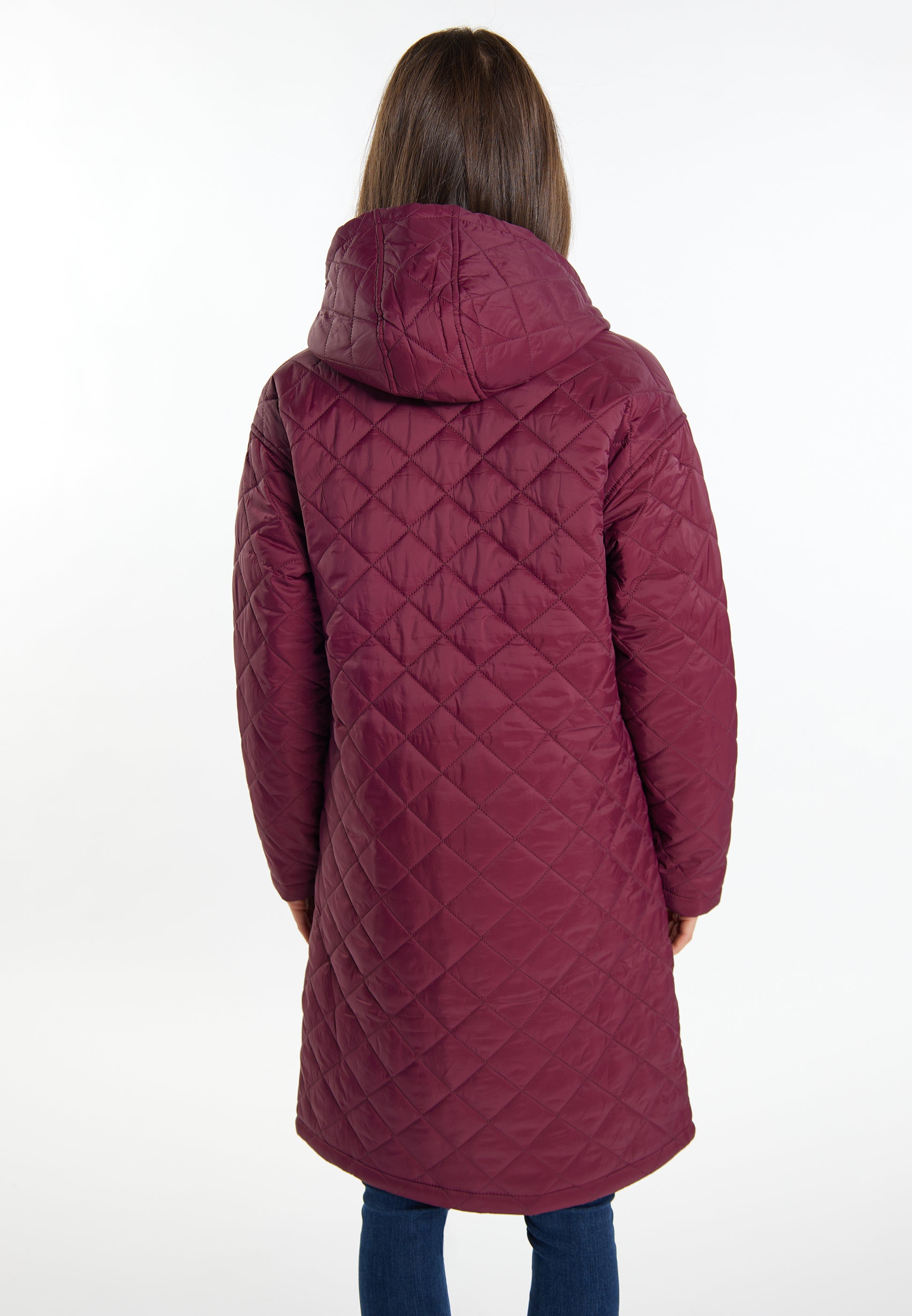 usha Women's Ght Quilted Coat
