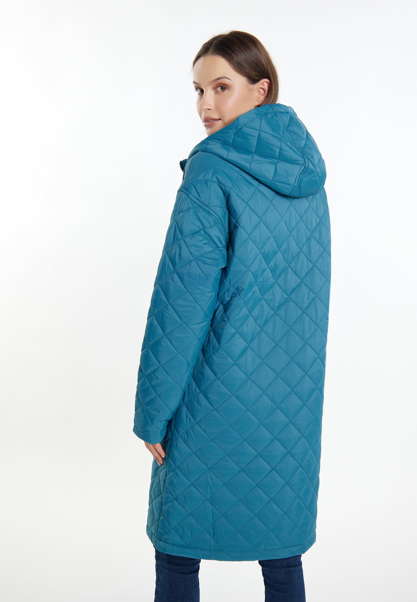 usha Women's Ght Quilted Coat