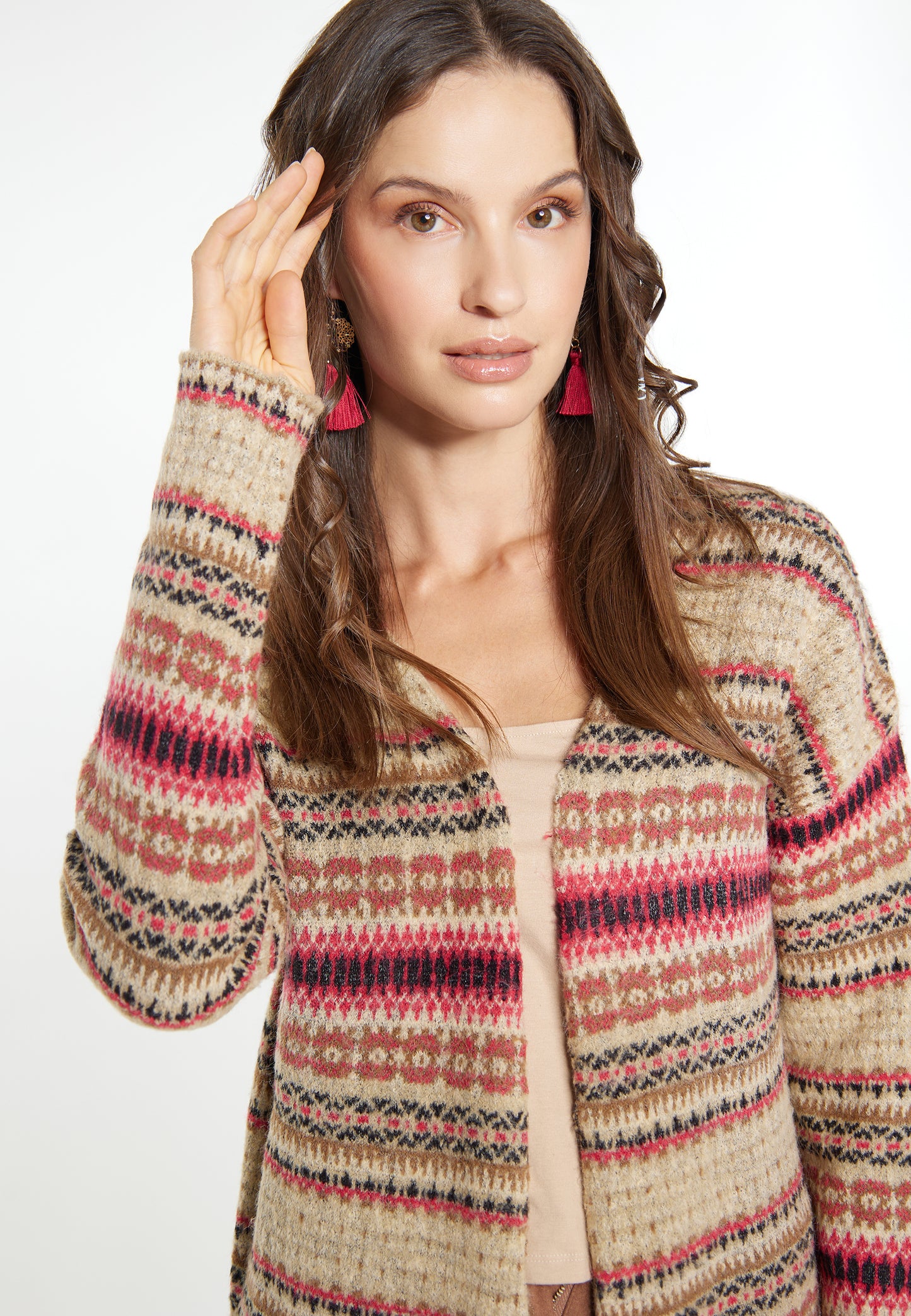 usha FESTIVAL Women's Knit Cardigan