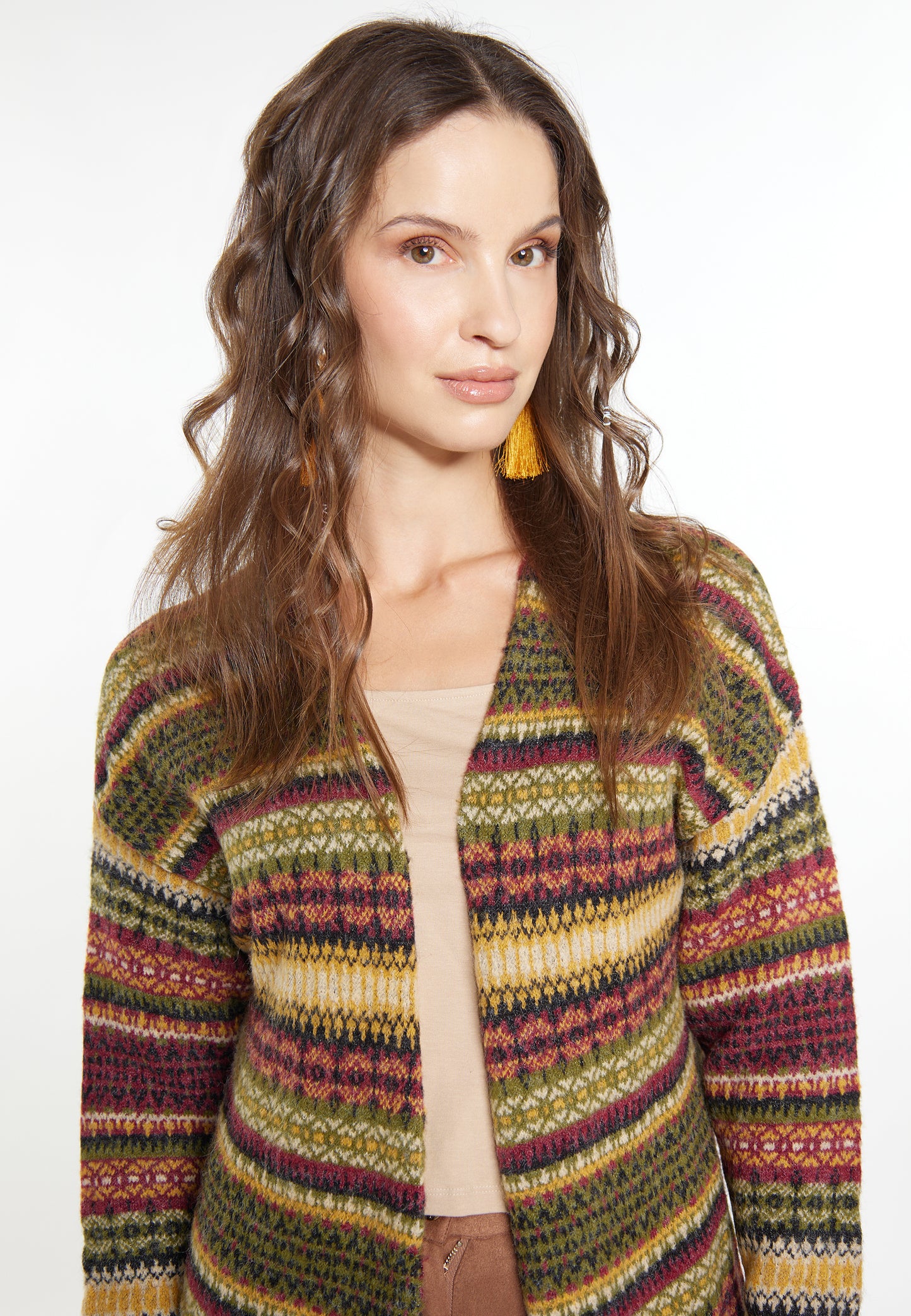 usha FESTIVAL Women's Knit Cardigan